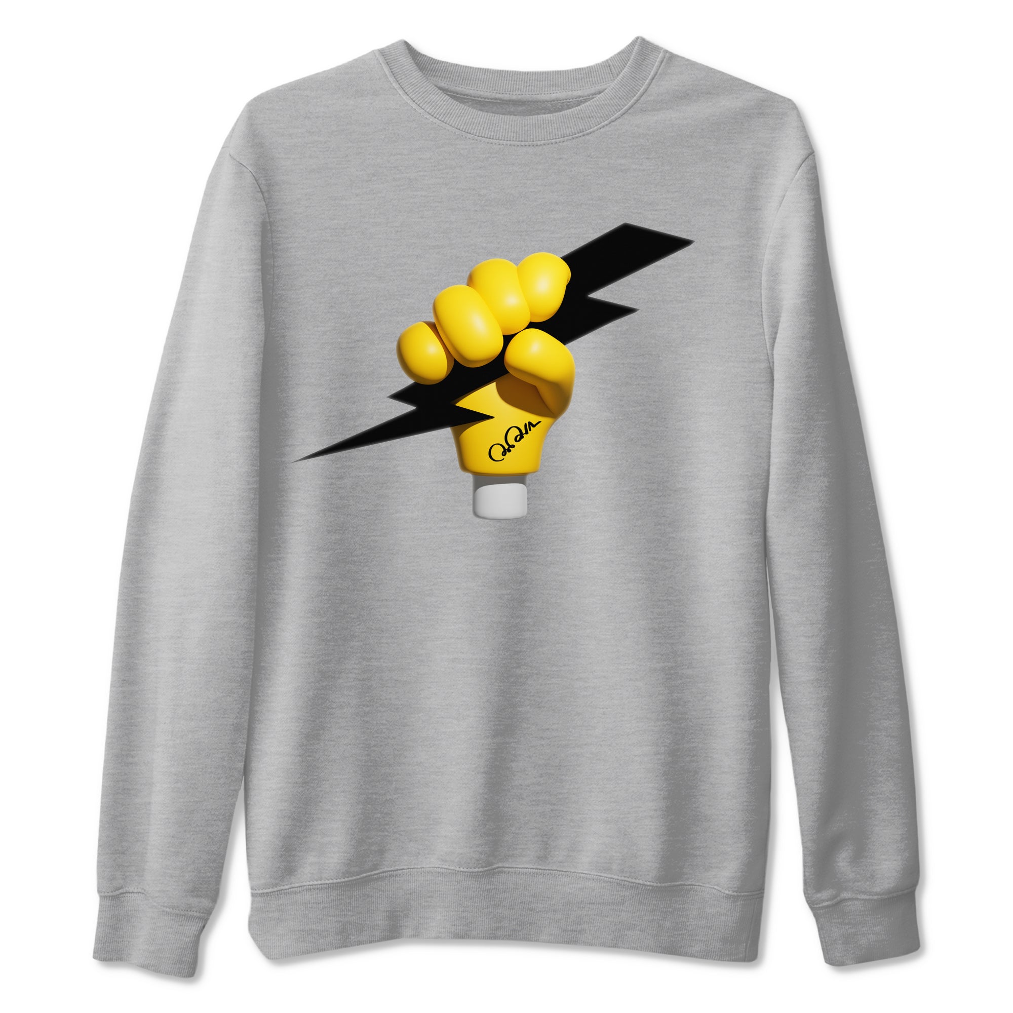 Grab The Thunder snkmatch Tees - Air Jordan 1 Yellow Ochre