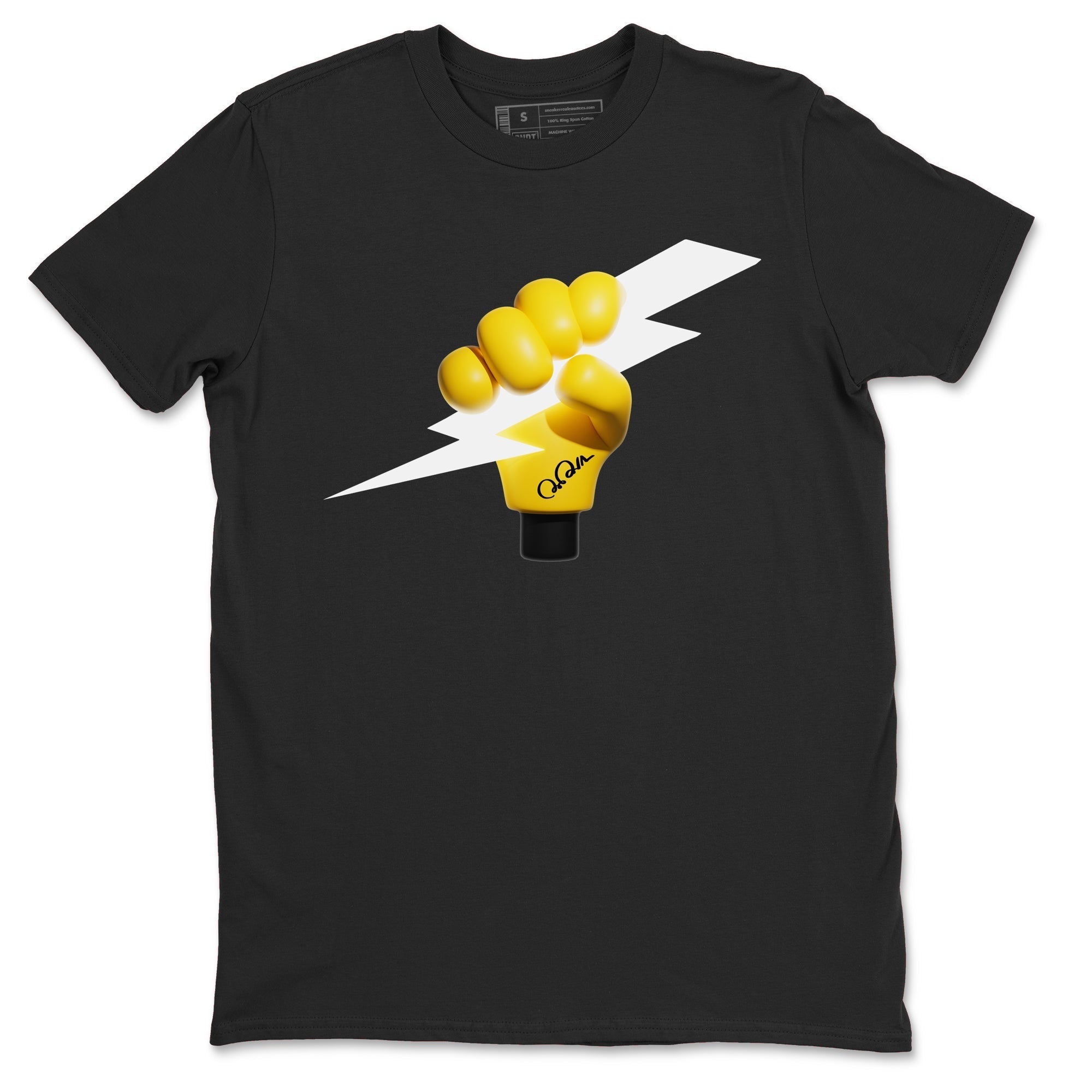 Grab The Thunder snkmatch Tees - Air Jordan 1 Yellow Ochre