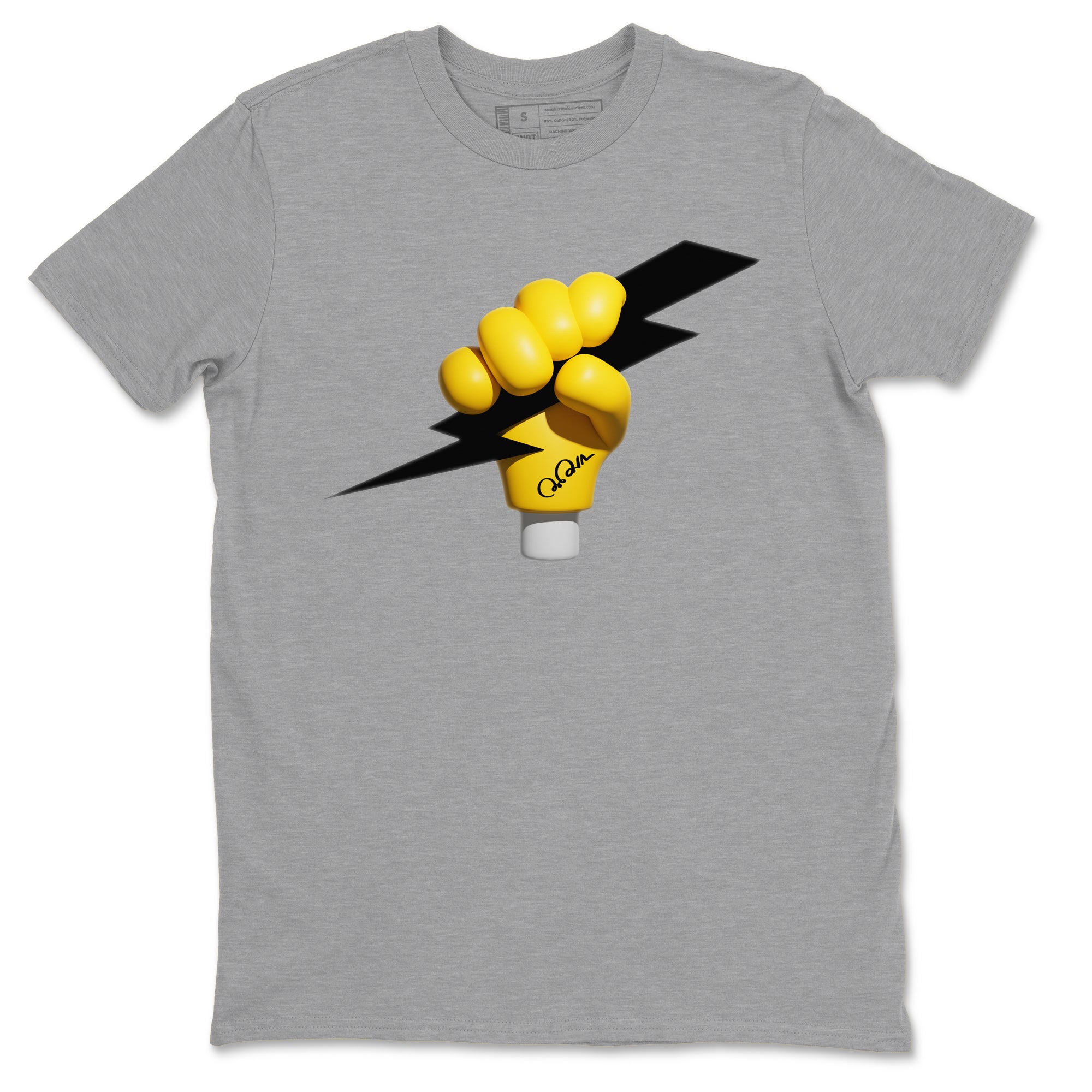 Grab The Thunder snkmatch Tees - Air Jordan 1 Yellow Ochre