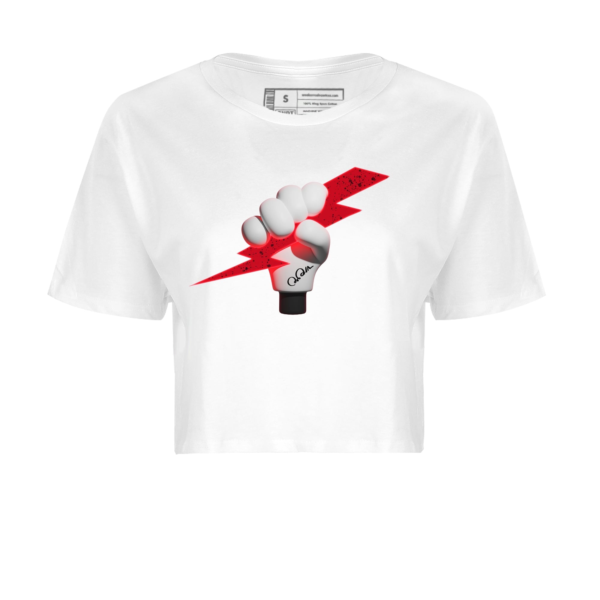 Grab Thunder Women's Tops - Air Jordan 4 Red Cement