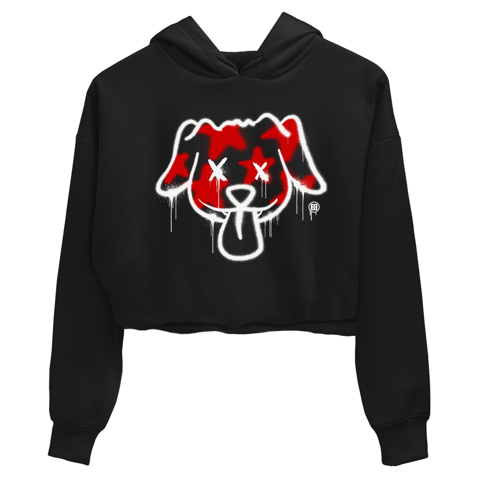 Graffiti Dog snkmatch Women's Top - Air Jordan 11 Bred Velvet