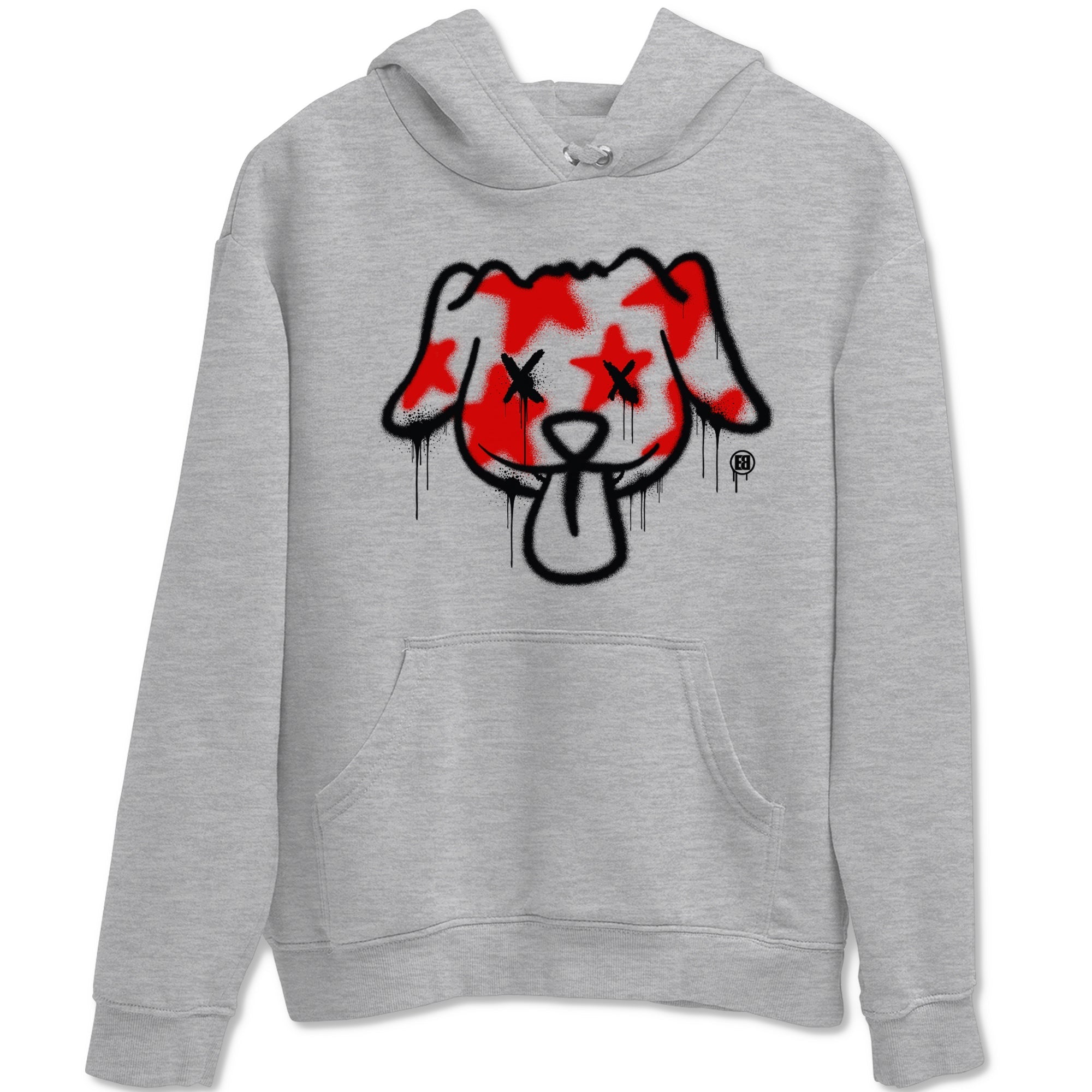 Graffiti Dog snkmatch Tees - Air Jordan 11 Bred Velvet