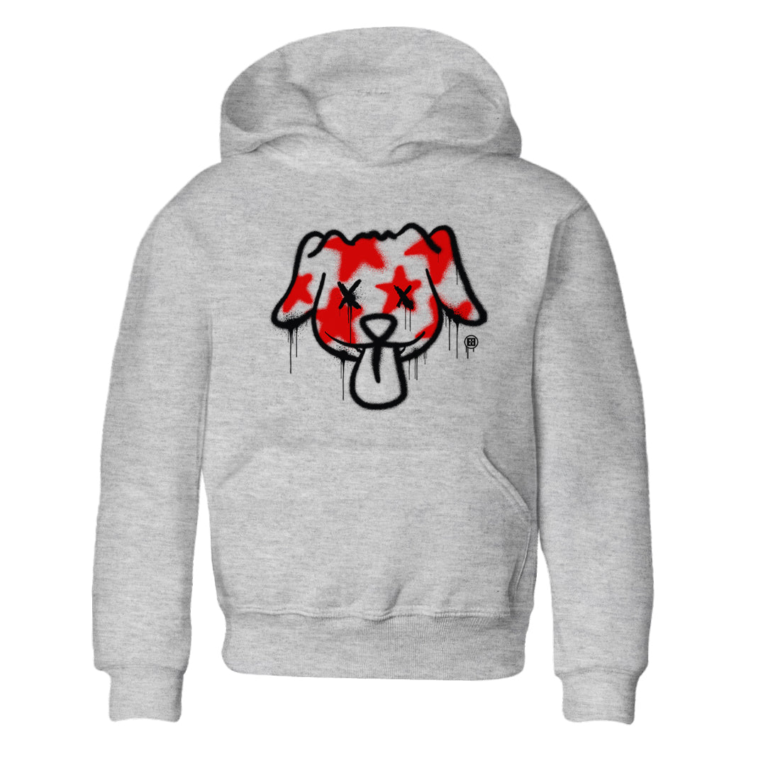 Graffiti Dog snkmatch Tees Kids - Air Jordan 11 Bred Velvet