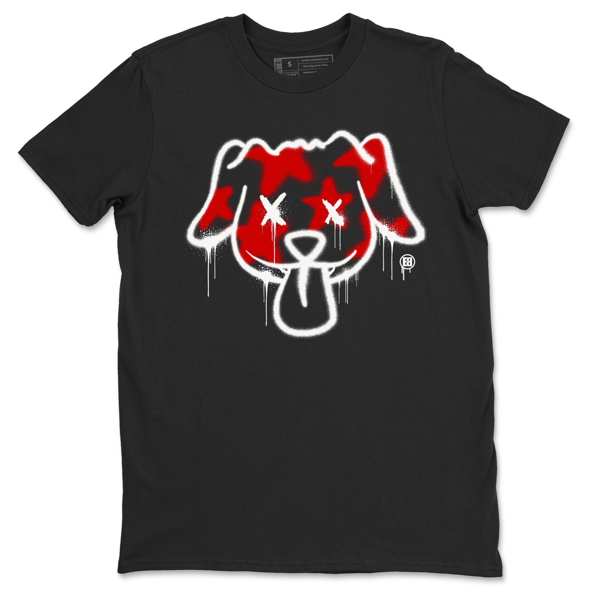 Graffiti Dog snkmatch Tees - Air Jordan 11 Bred Velvet