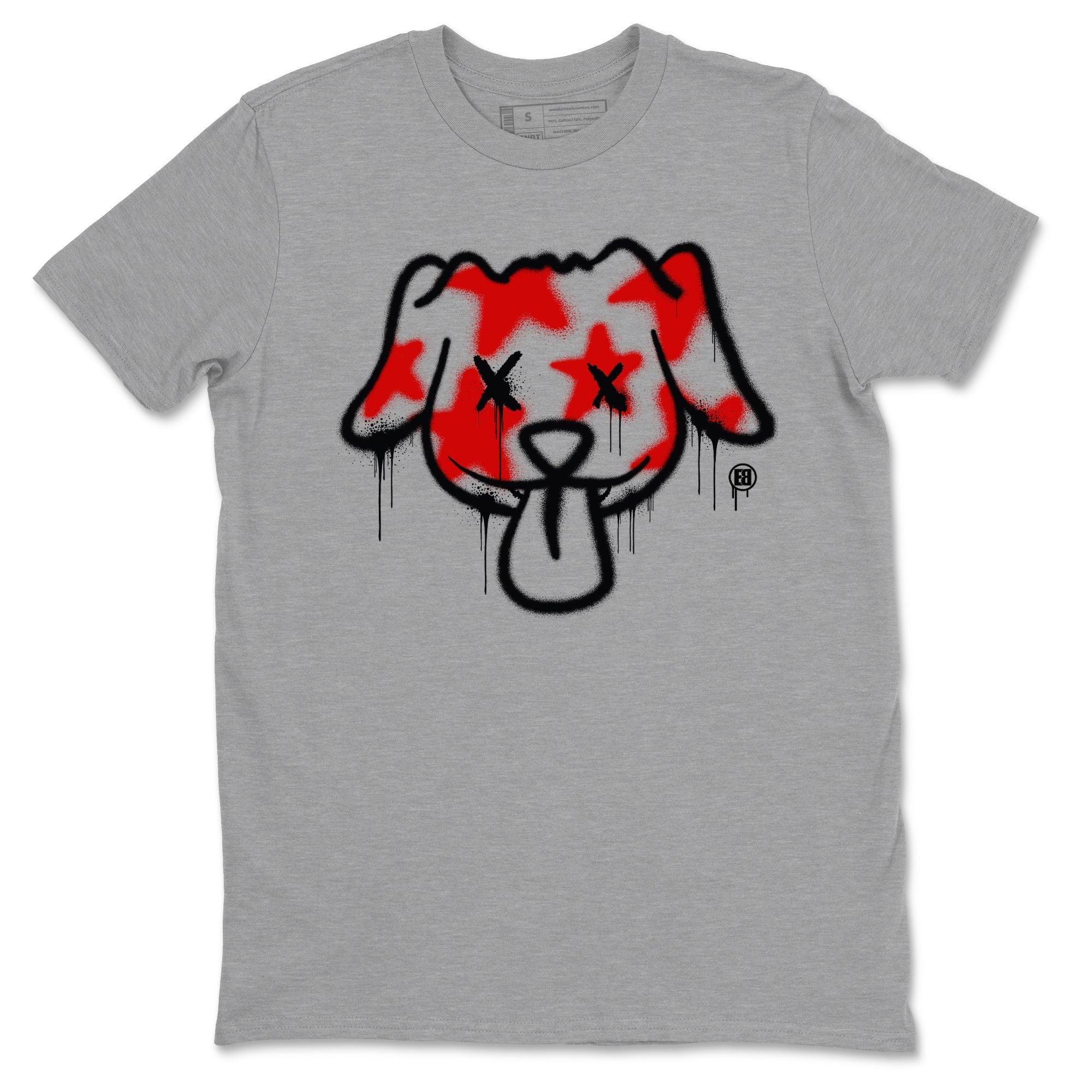 Graffiti Dog snkmatch Tees - Air Jordan 11 Bred Velvet