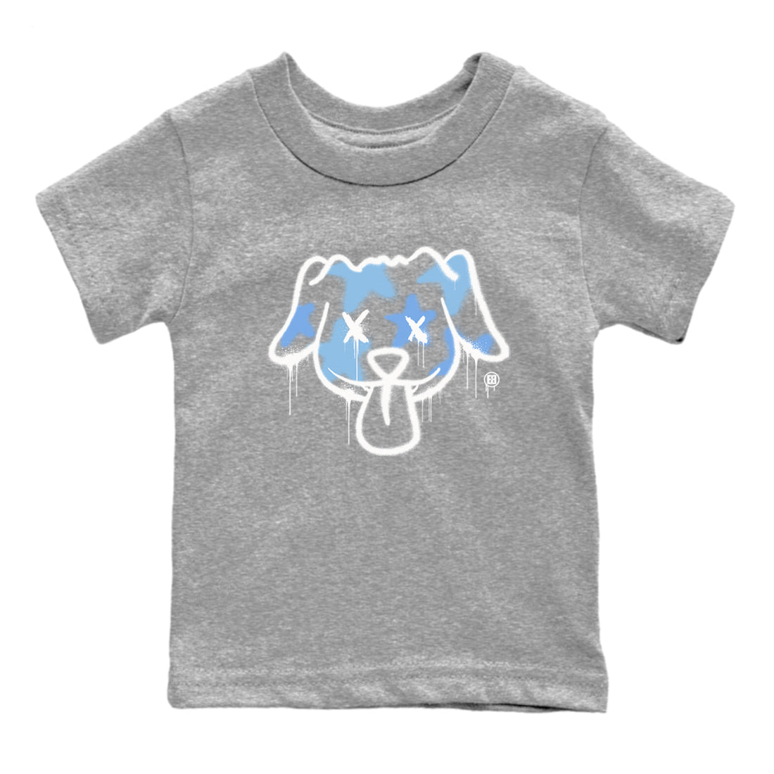 Graffiti Dog snkmatch Tees Kids - Air Jordan 11 Legend Blue