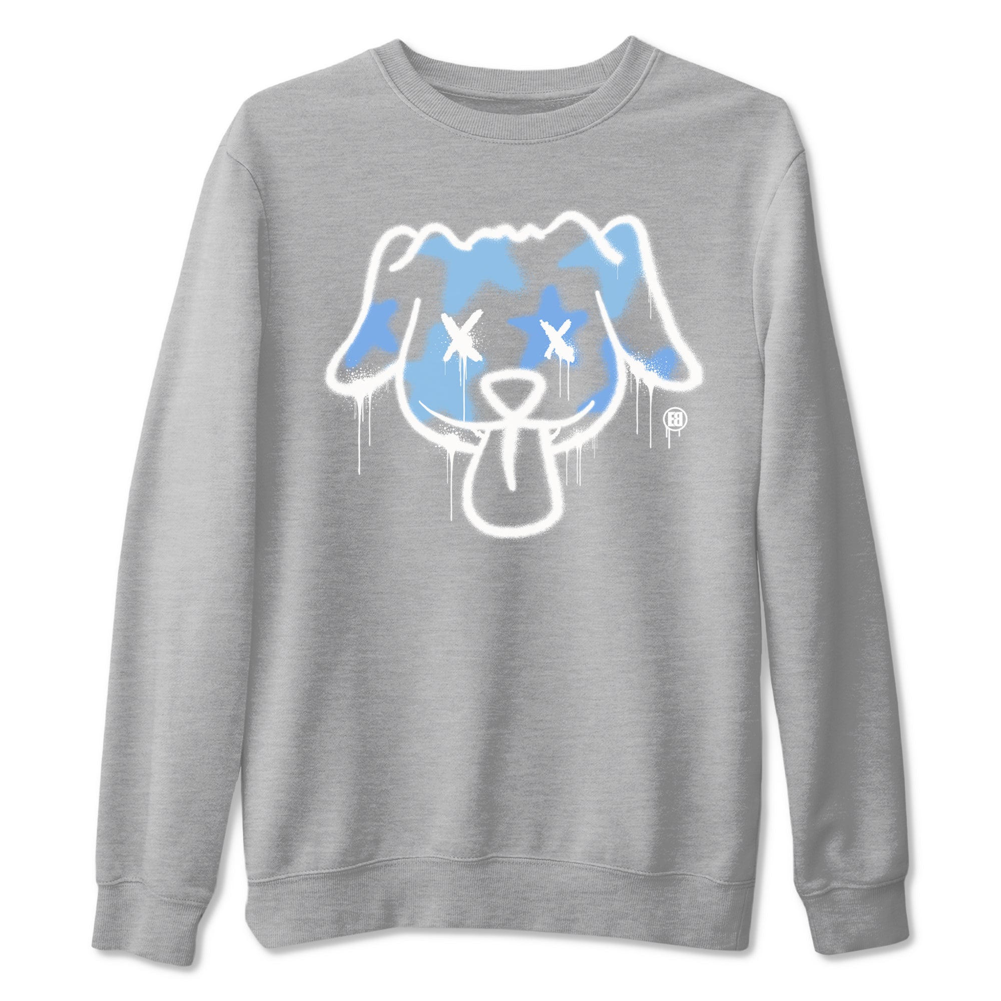 Graffiti Dog snkmatch Tees - Air Jordan 11 Legend Blue