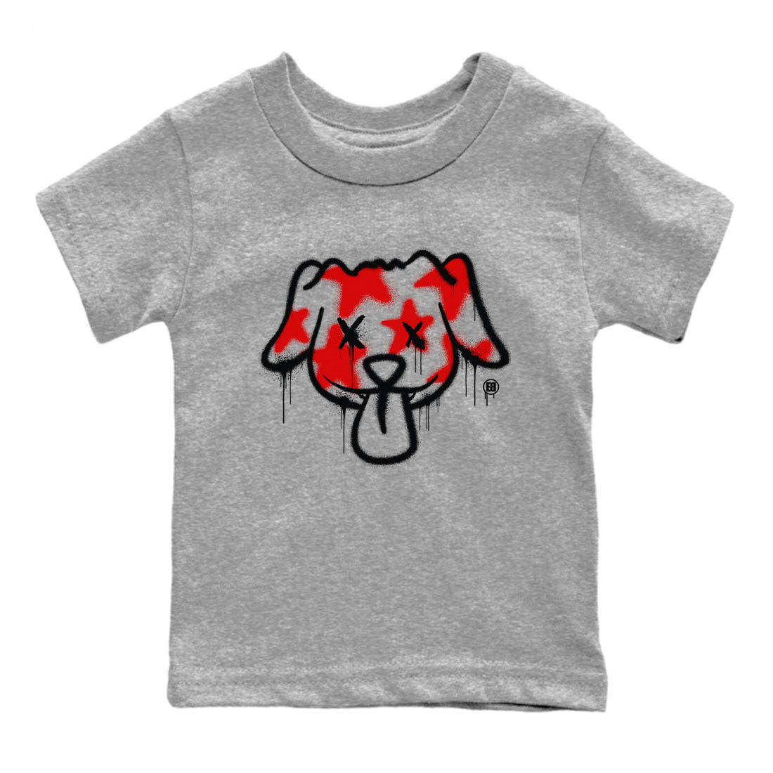 Graffiti Dog snkmatch Tees Kids - Air Jordan 12 Taxi Flip