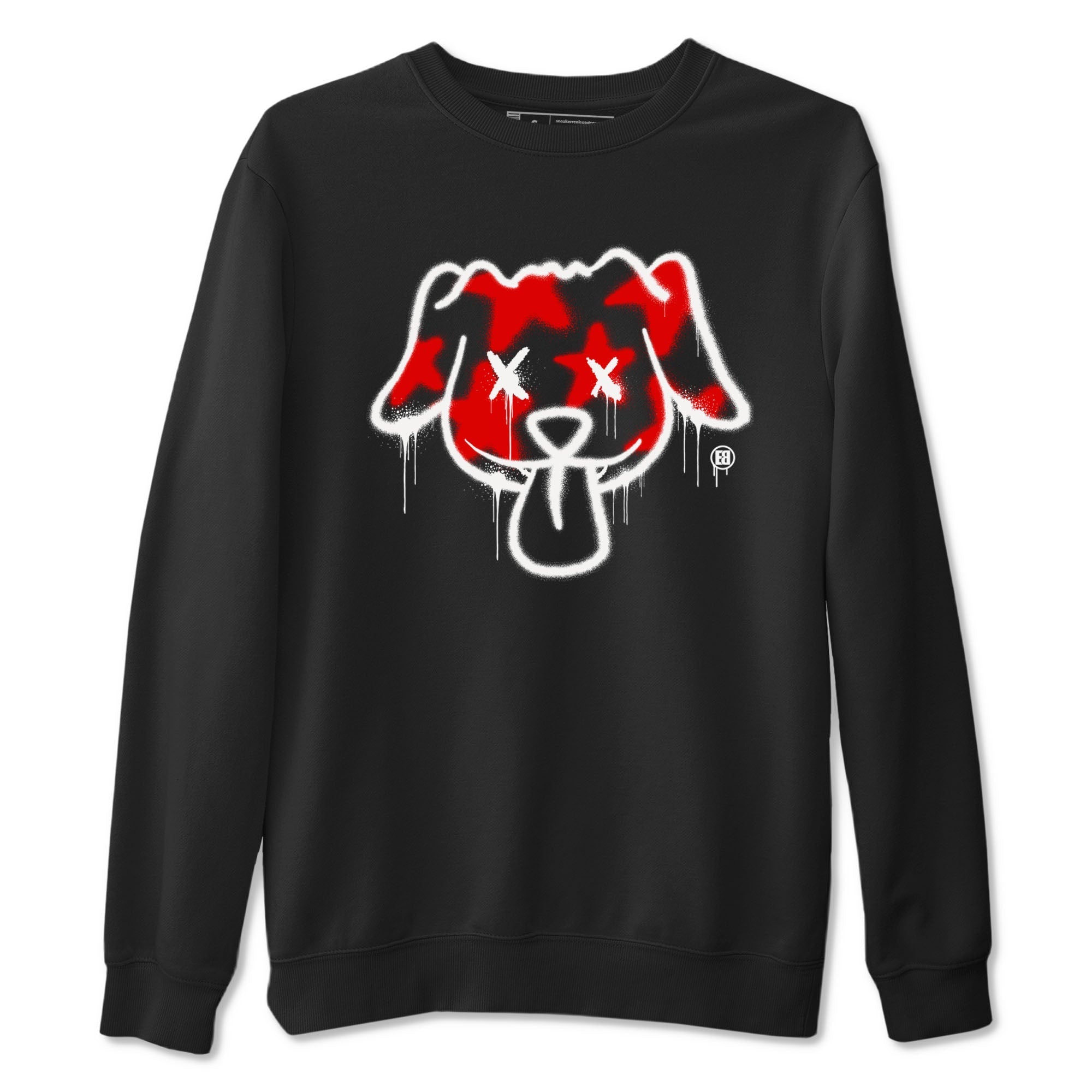 Graffiti Dog snkmatch Tees - Air Jordan 12 Taxi Flip