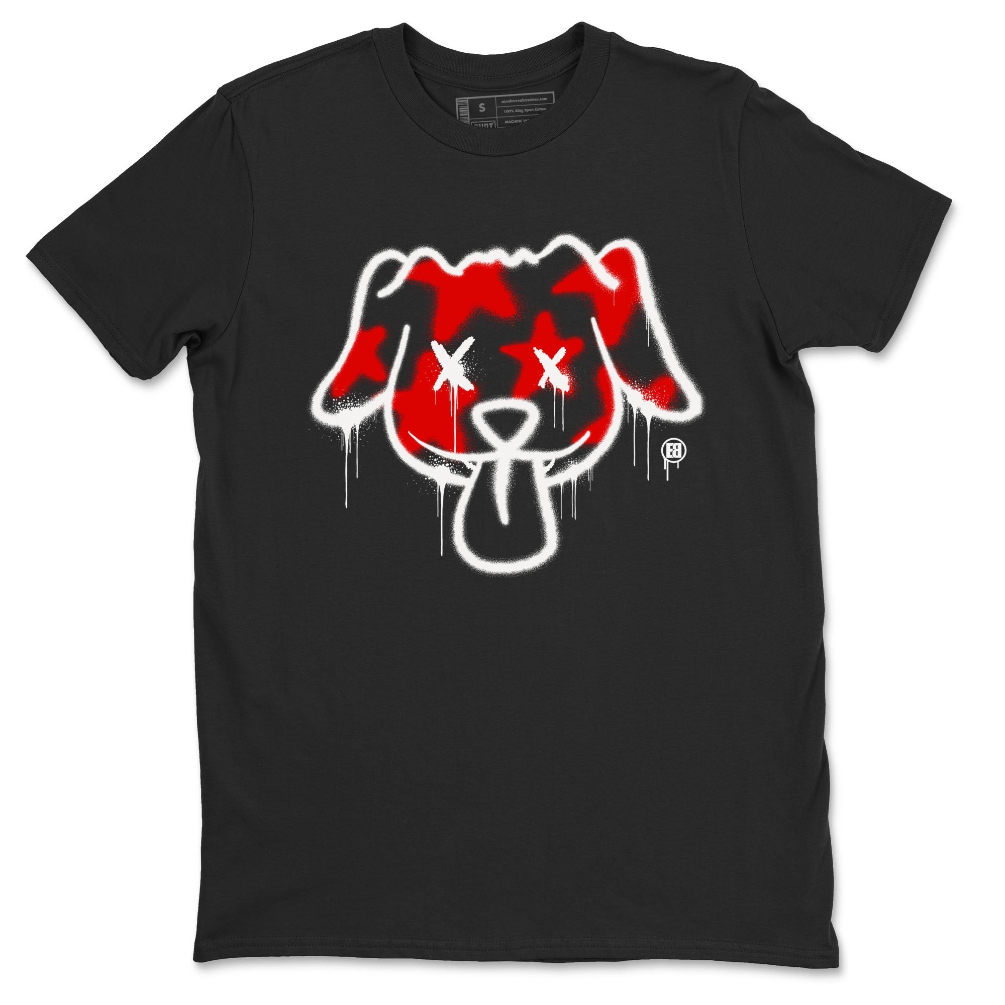 Graffiti Dog snkmatch Tees - Air Jordan 12 Taxi Flip