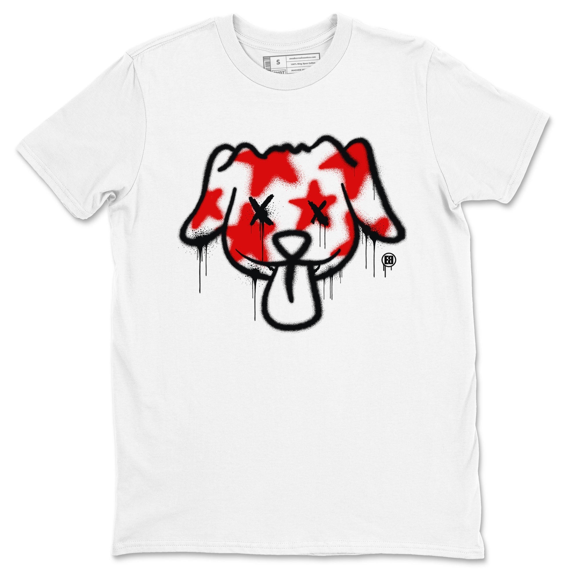 Graffiti Dog snkmatch Tees - Air Jordan 12 Taxi Flip