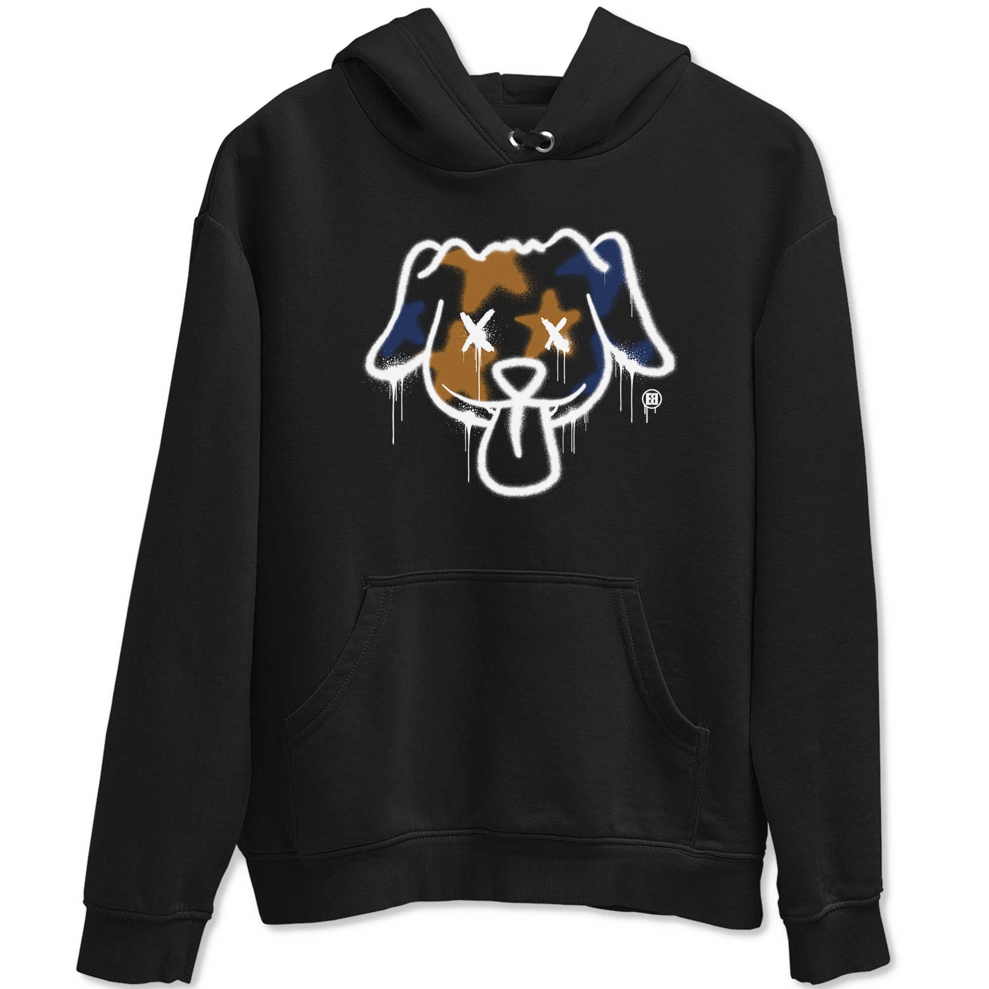 Graffiti Dog snkmatch Tees - Air Jordan 13 Midnight Navy
