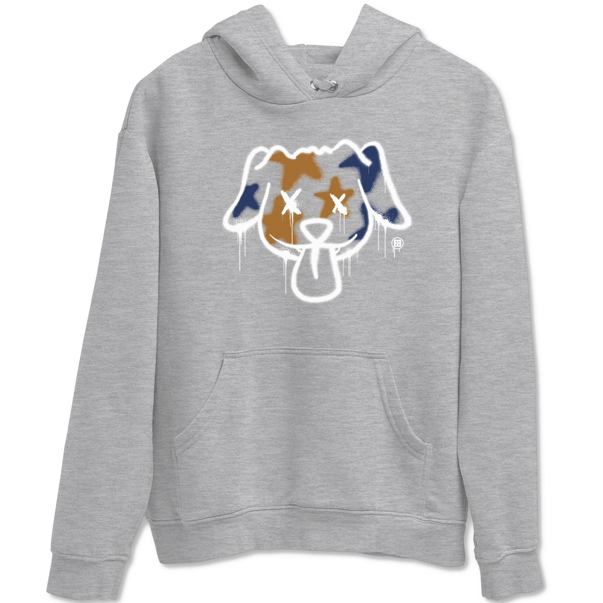 Graffiti Dog snkmatch Tees - Air Jordan 13 Midnight Navy