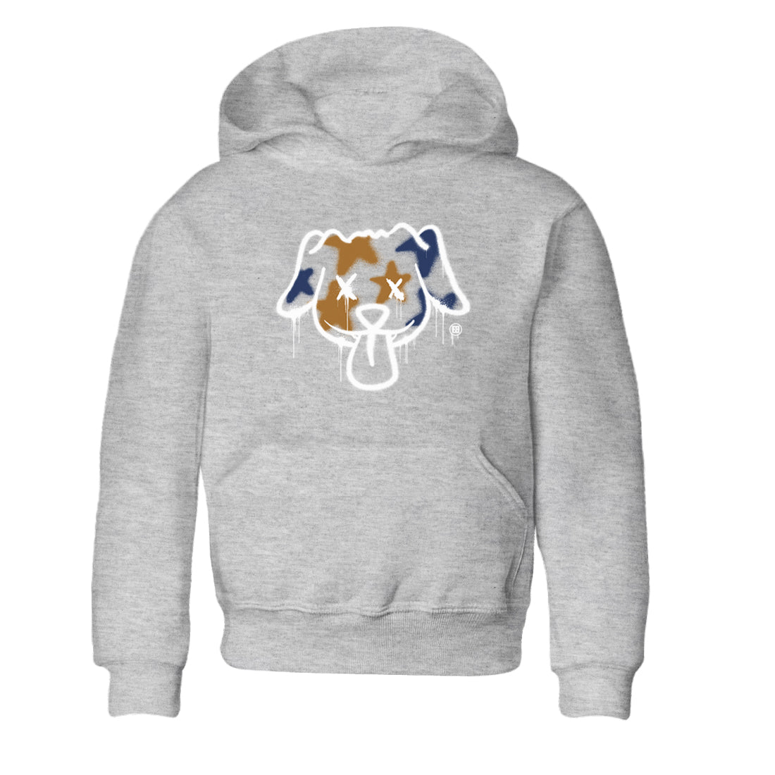 Graffiti Dog snkmatch Tees Kids - Air Jordan 13 Midnight Navy