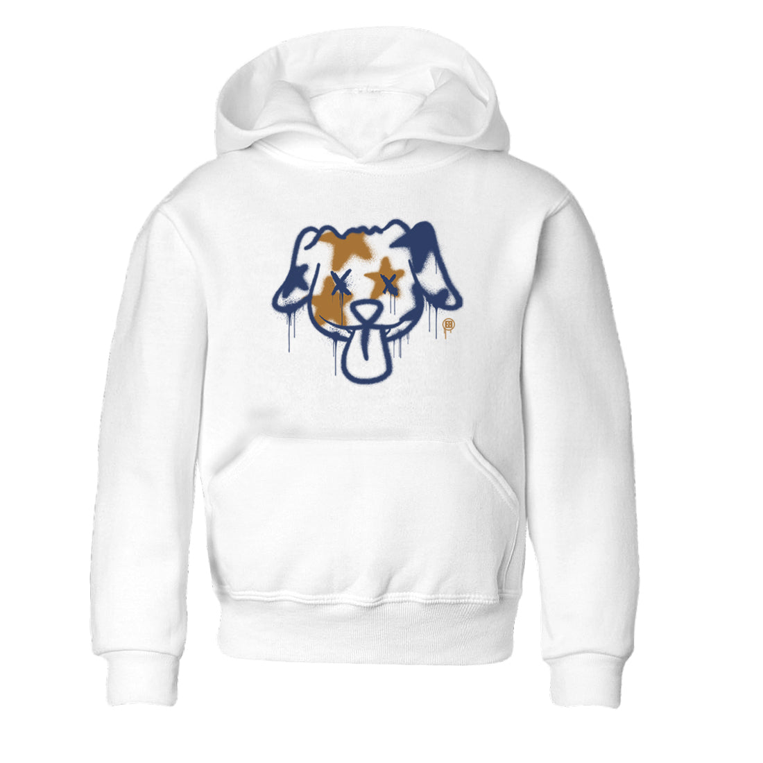 Graffiti Dog snkmatch Tees Kids - Air Jordan 13 Midnight Navy