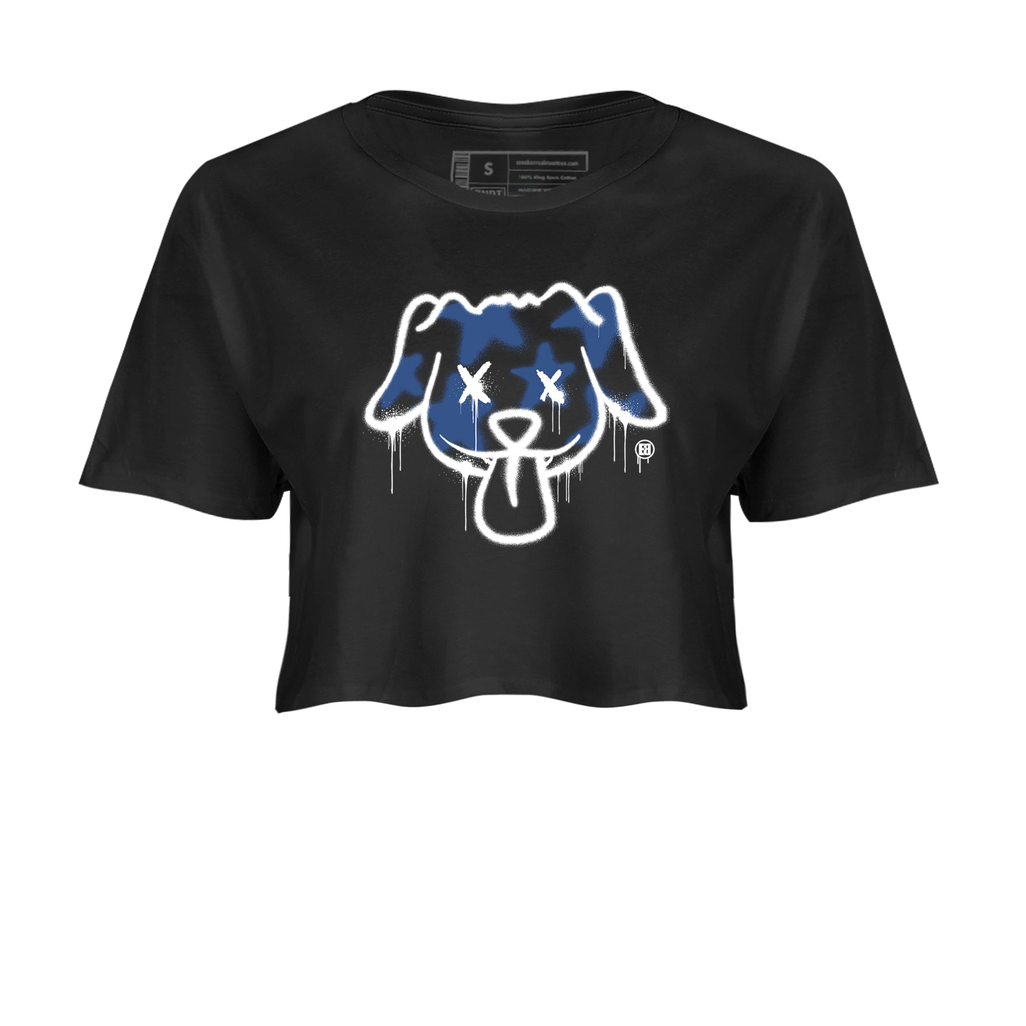 Graffiti Dog snkmatch Women's Top - Air Jordan 3 A Ma Maniere x Diffused Blue
