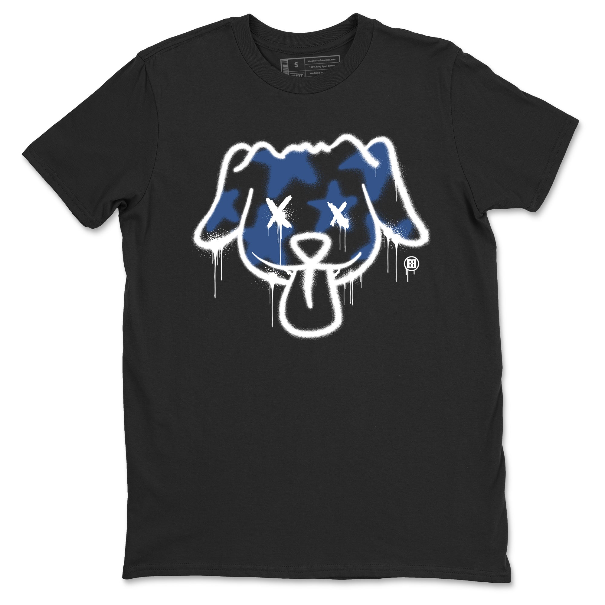 Graffiti Dog snkmatch Tees - Air Jordan 3 A Ma Maniere x Diffused Blue