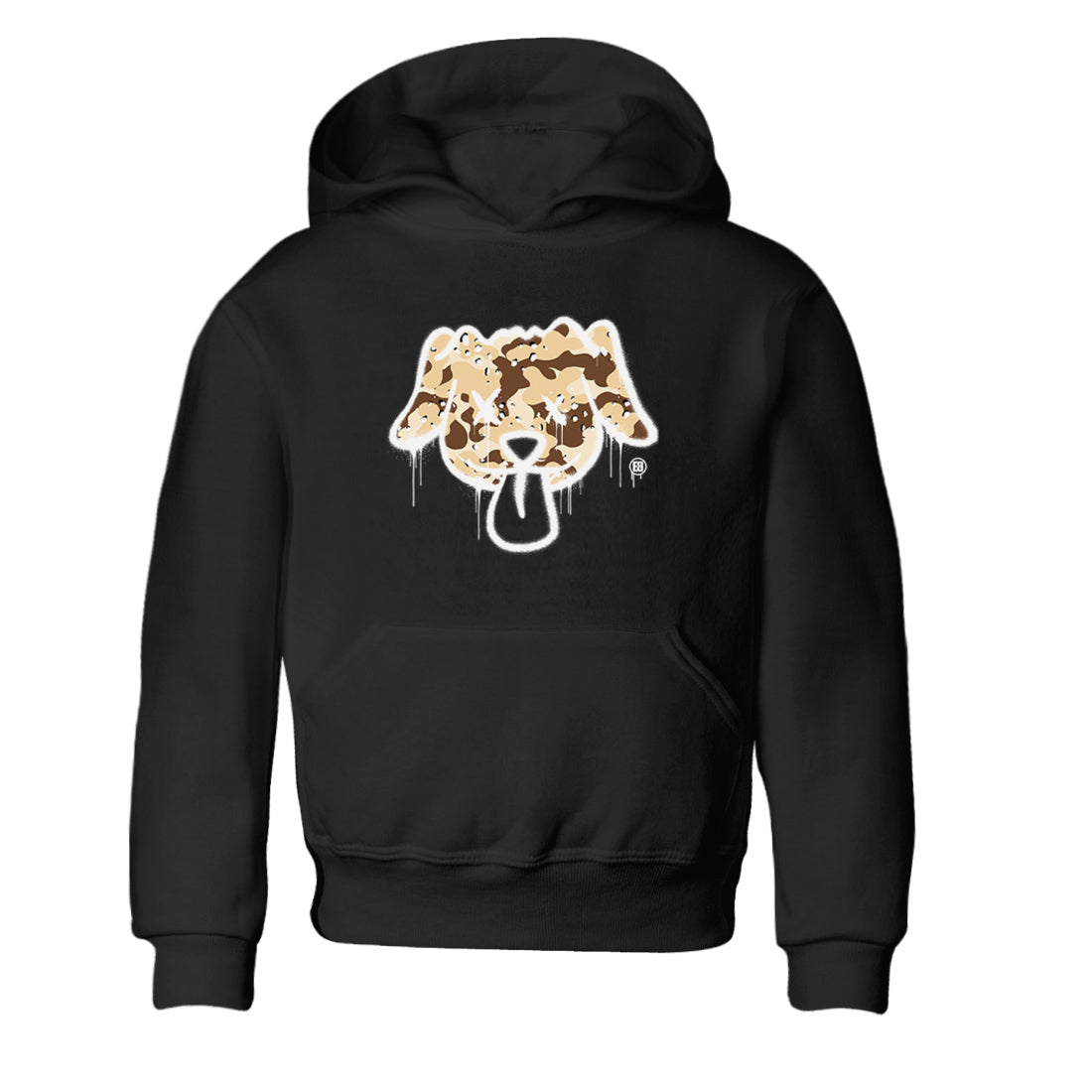 Graffiti Dog snkmatch Tees Kids - Air Jordan 3 Desert Camo