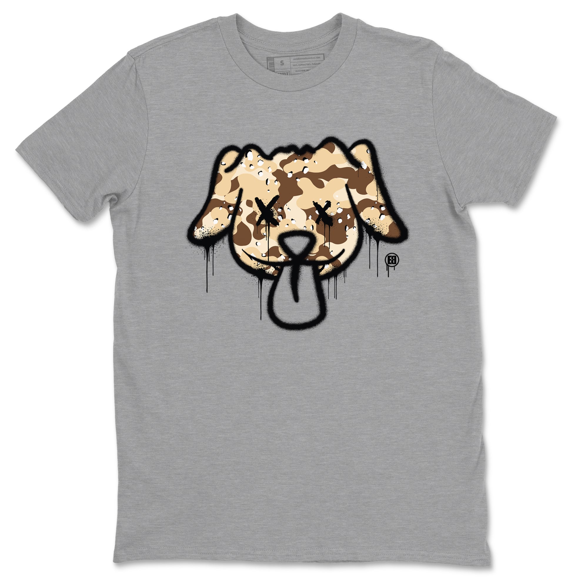 Graffiti Dog snkmatch Tees - Air Jordan 3 Desert Camo
