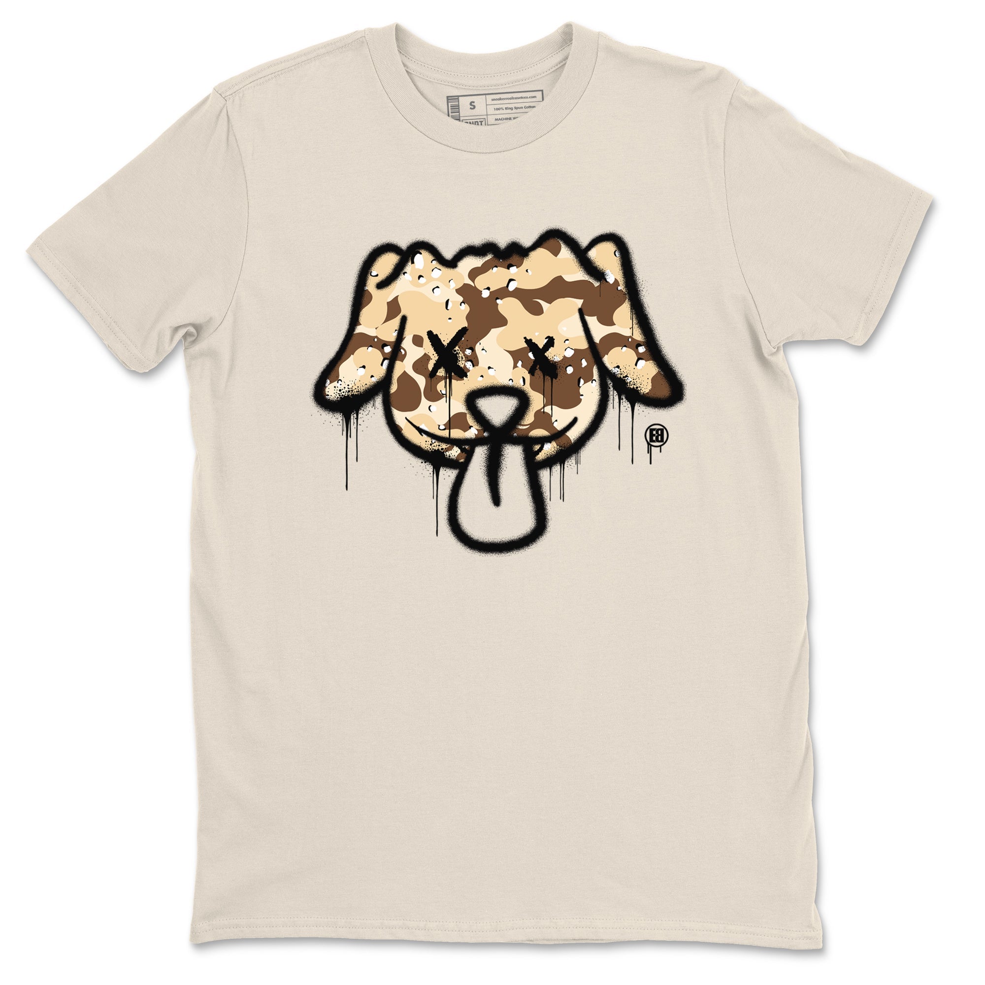 Graffiti Dog snkmatch Tees - Air Jordan 3 Desert Camo
