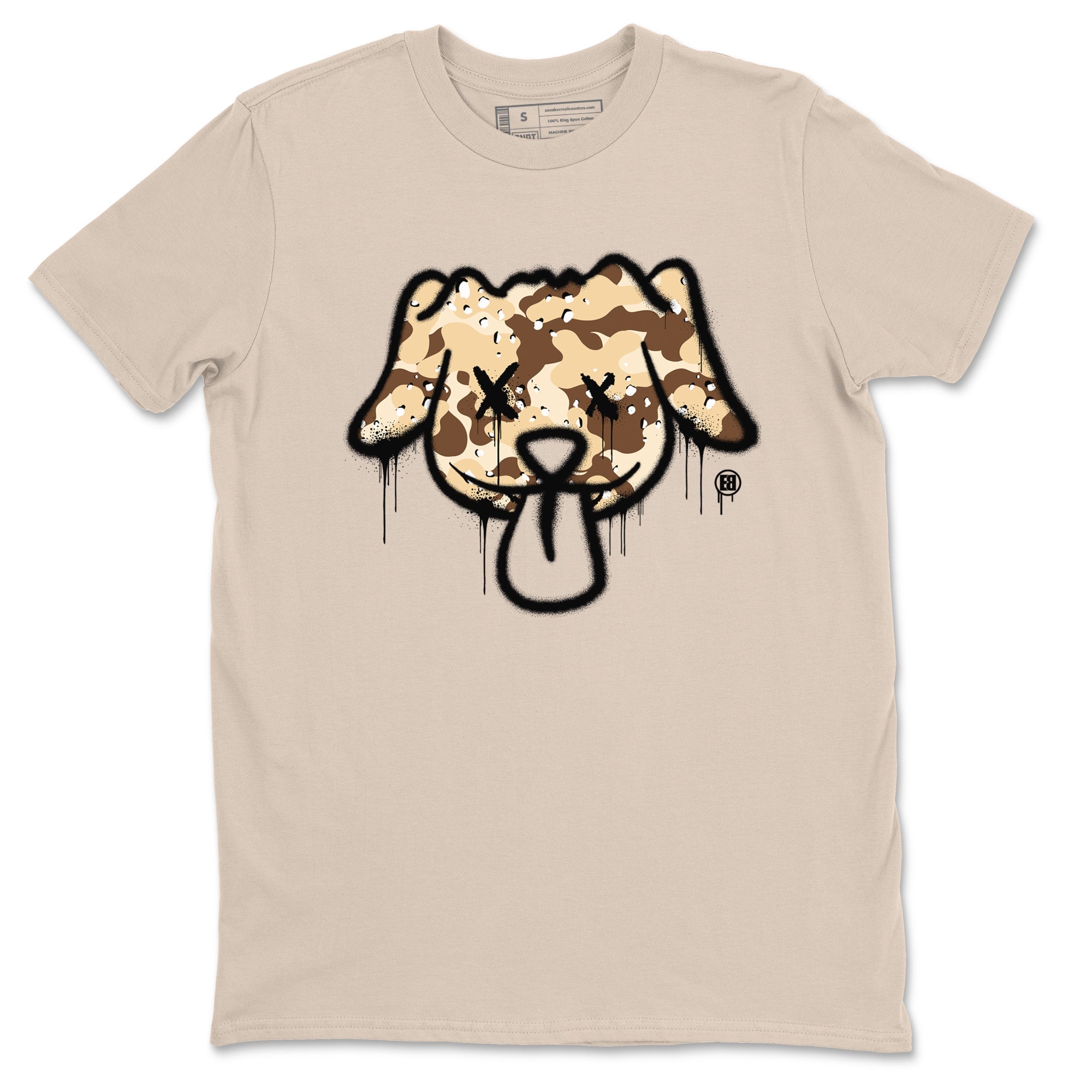 Graffiti Dog snkmatch Tees - Air Jordan 3 Desert Camo