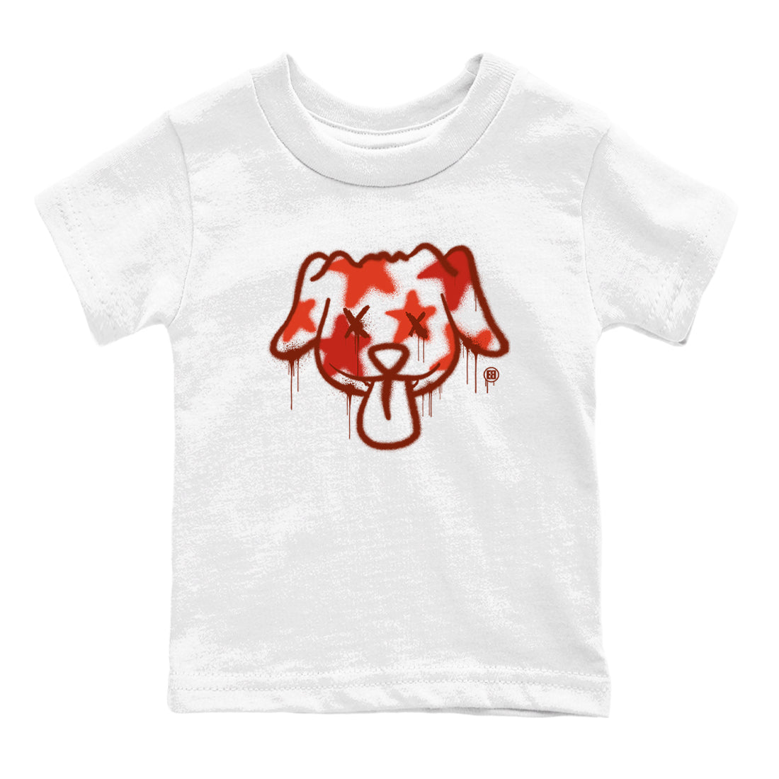 Graffiti Dog snkmatch Tees Kids - Air Jordan 4 Brick By Brick