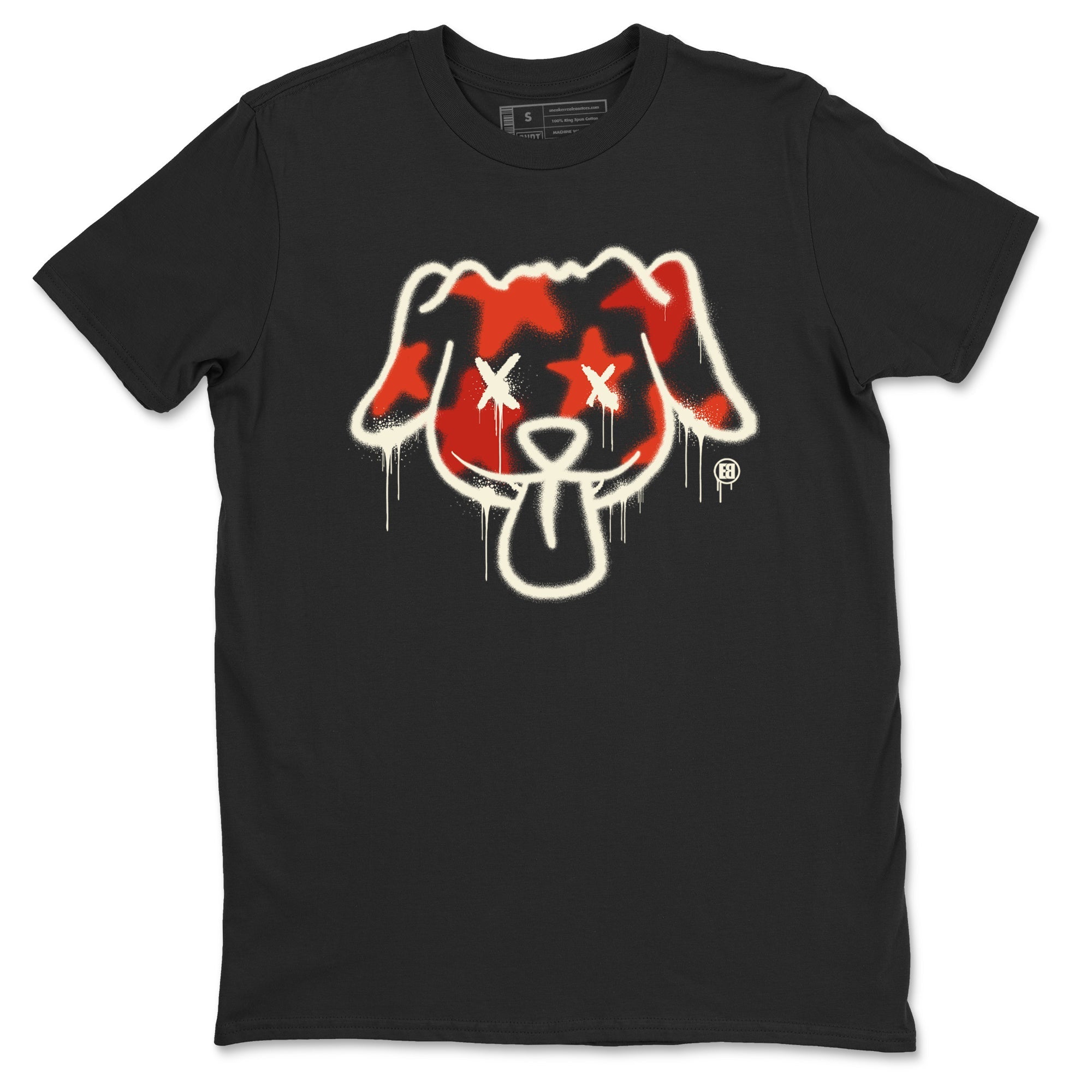 Graffiti Dog snkmatch Tees - Air Jordan 4 Brick By Brick