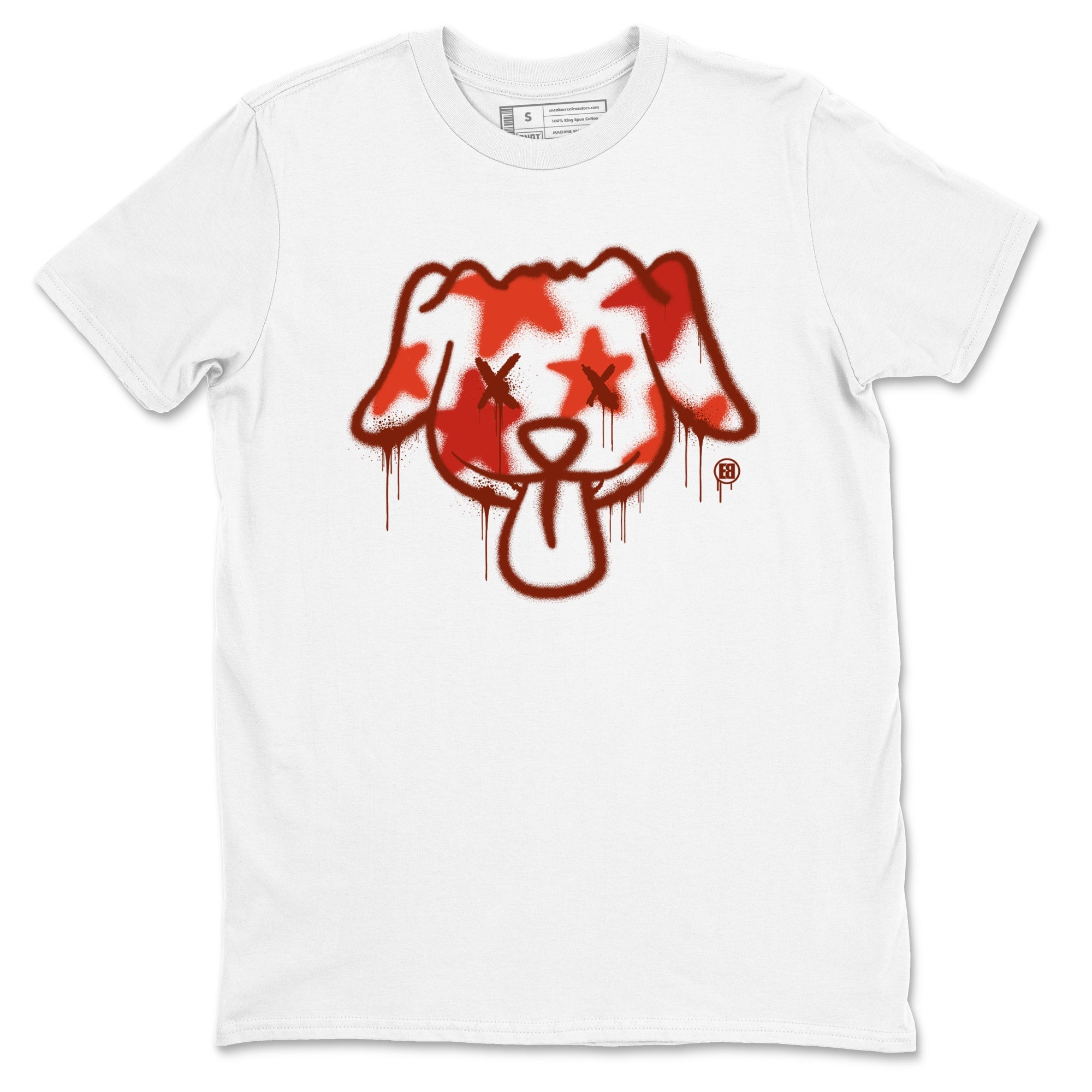 Graffiti Dog snkmatch Tees - Air Jordan 4 Brick By Brick