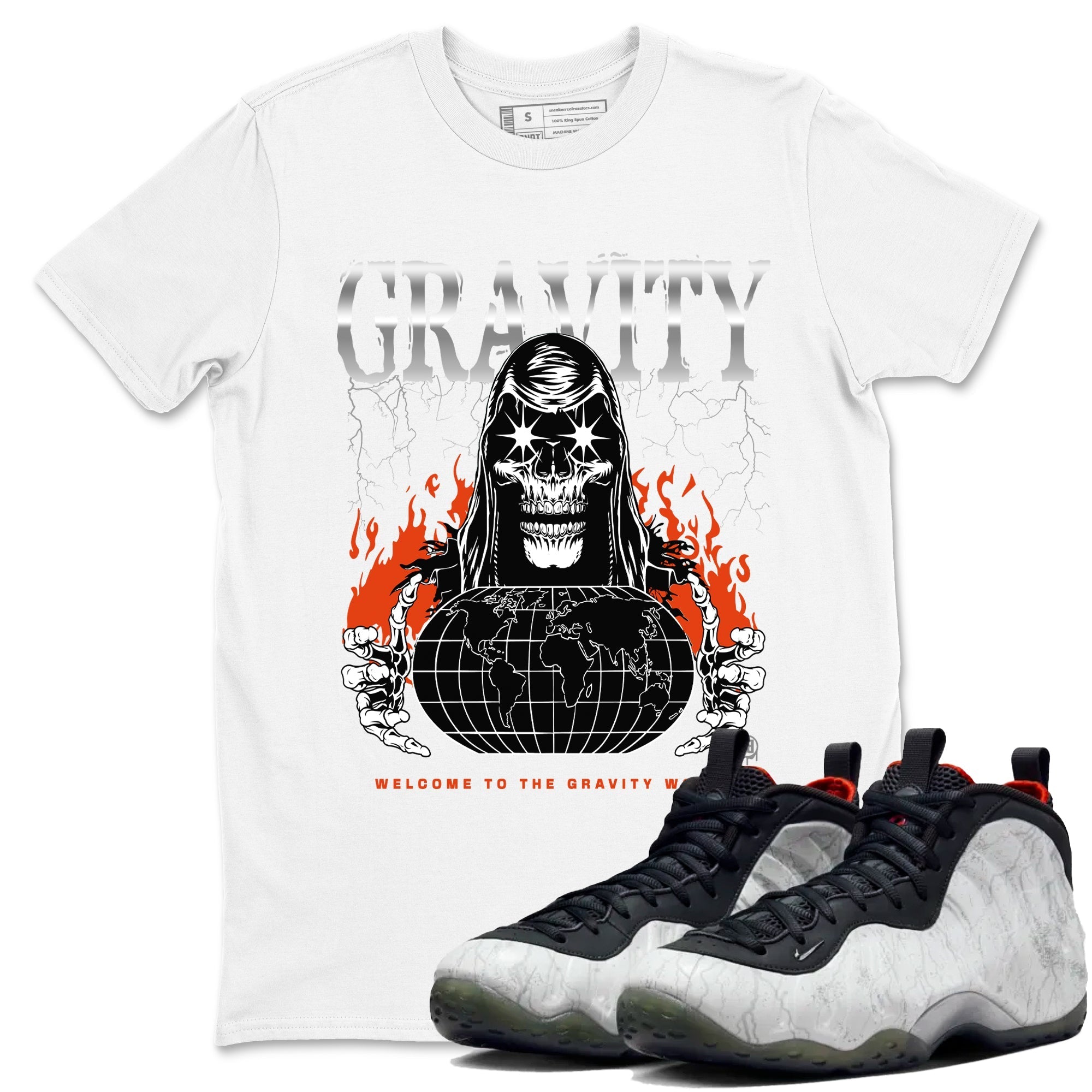Gravity snkmatch Tees - Air Foamposite One Jin