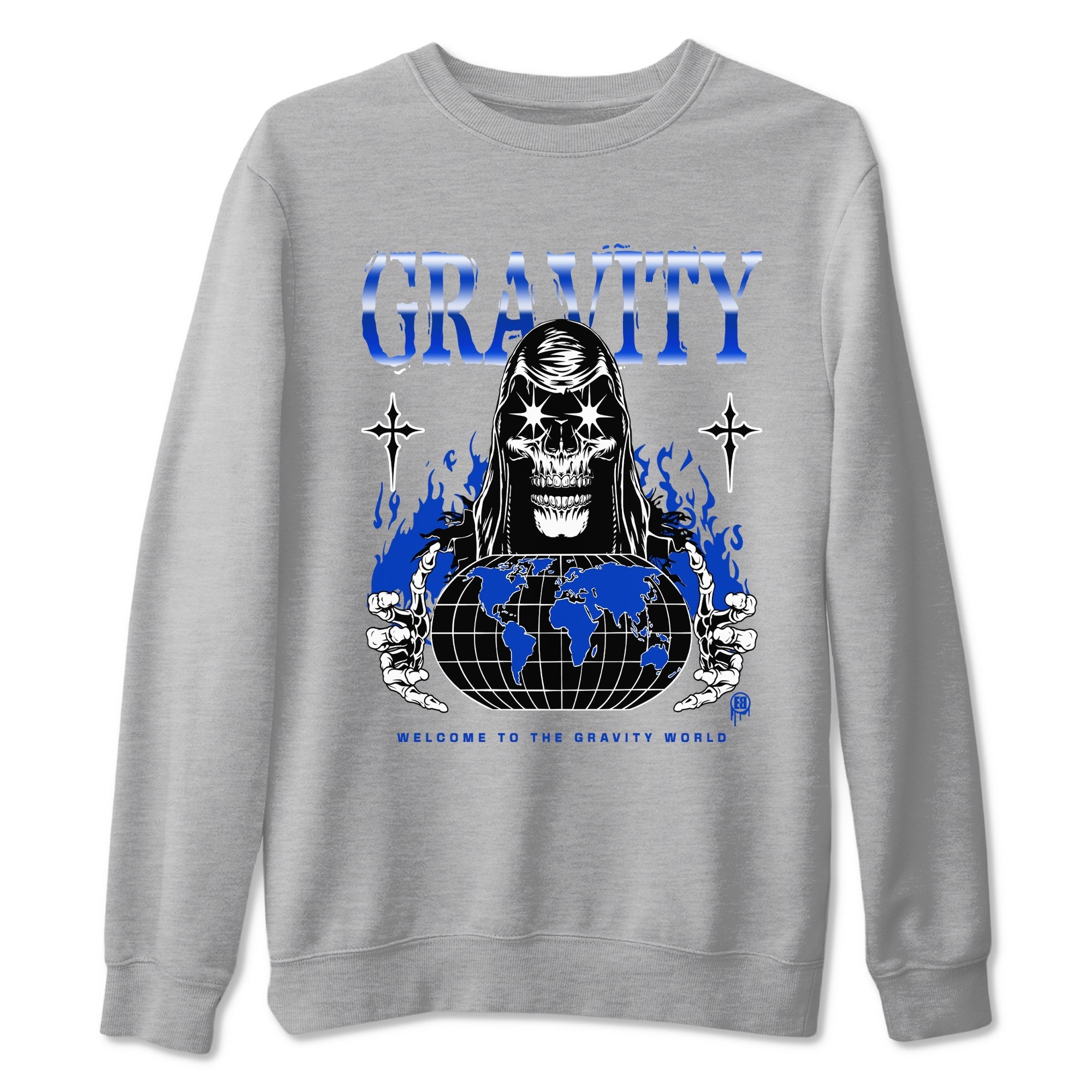 Gravity snkmatch Tees - Air Foamposite One Royal