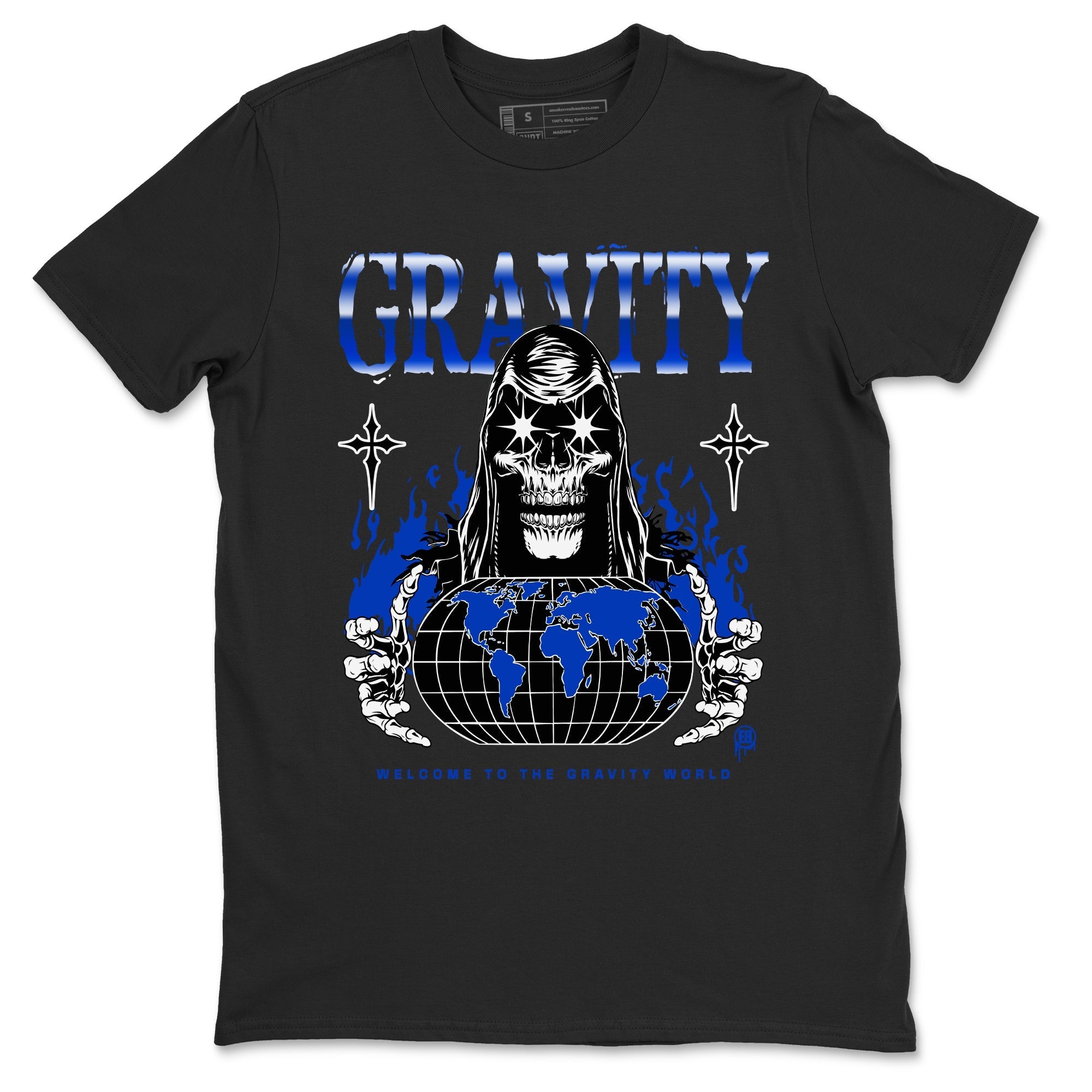 Gravity snkmatch Tees - Air Foamposite One Royal