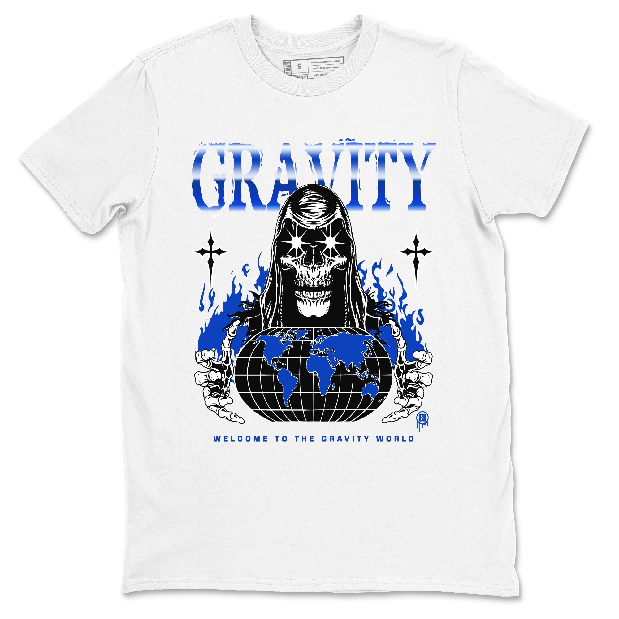 Gravity snkmatch Tees - Air Foamposite One Royal