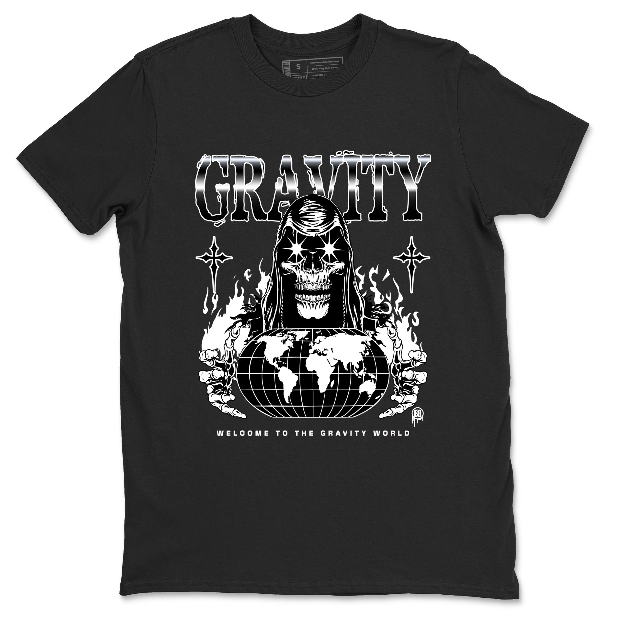 Gravity snkmatch Tees - Air Jordan 4 White Thunder