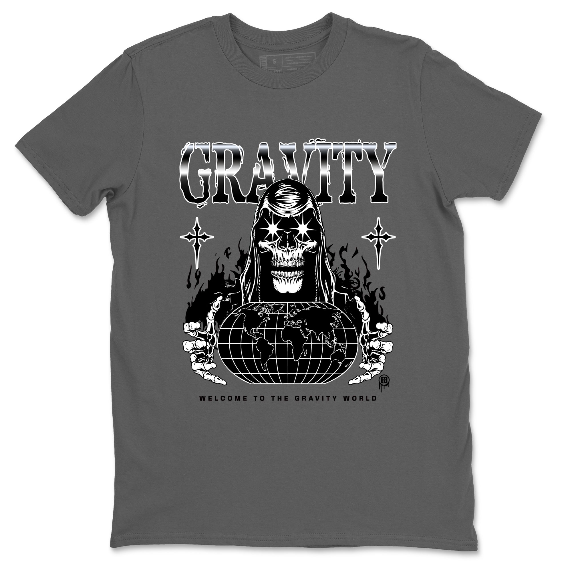 Gravity snkmatch Tees - Air Jordan 4 White Thunder