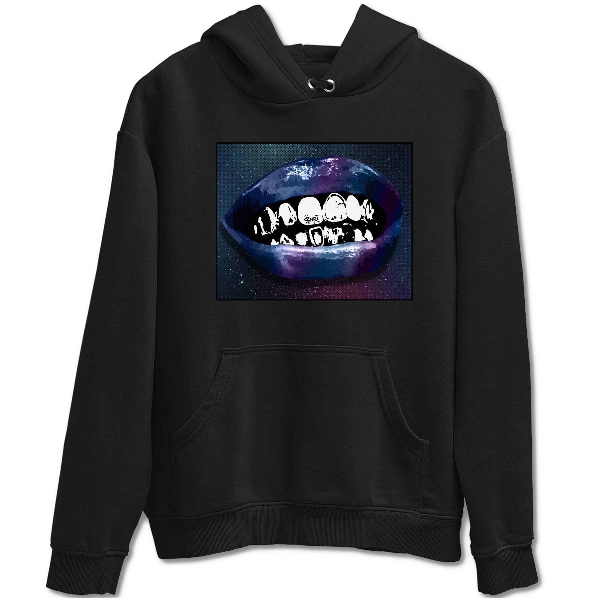 Grillz Lips snkmatch Tees - Air Foamposite One Galaxy