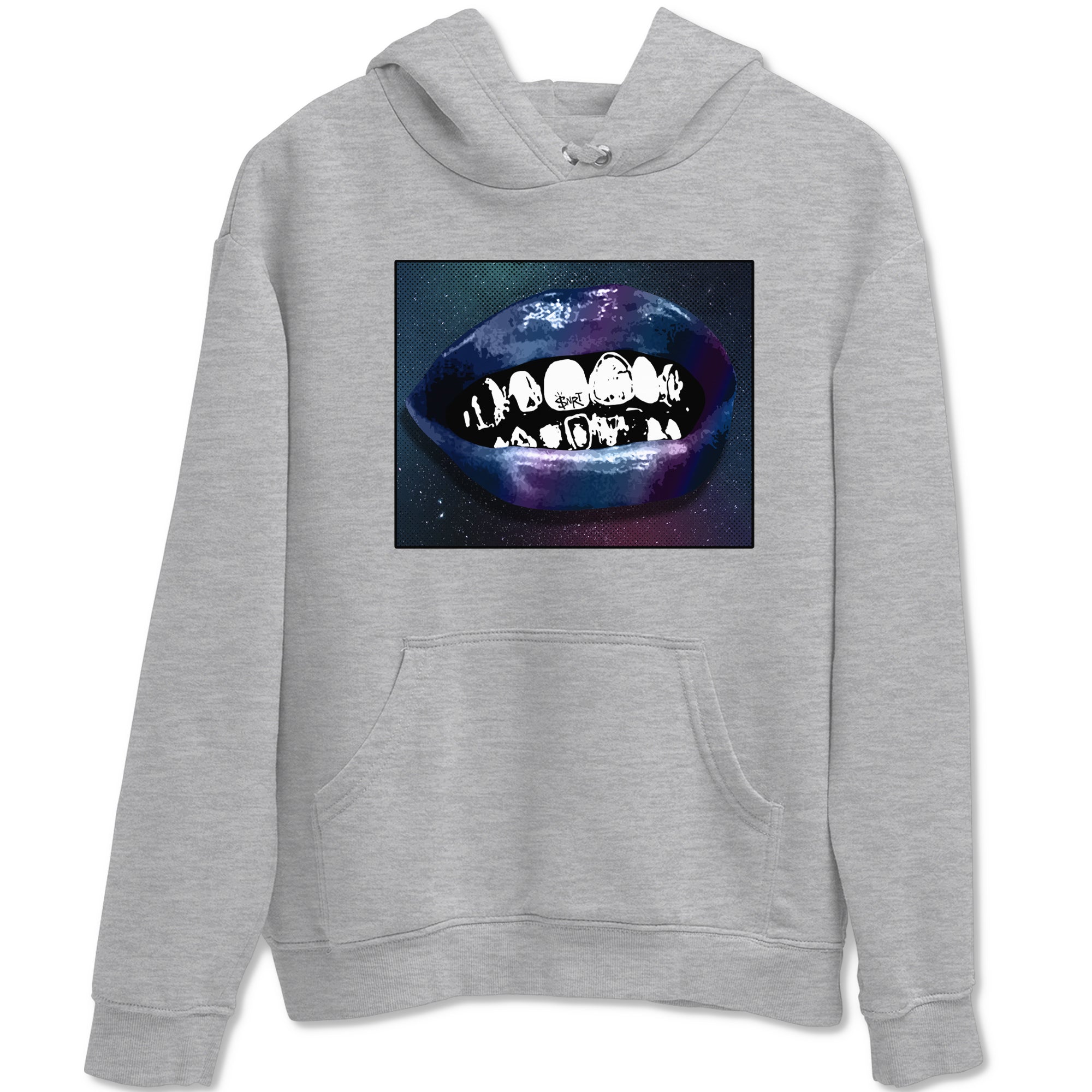 Grillz Lips snkmatch Tees - Air Foamposite One Galaxy