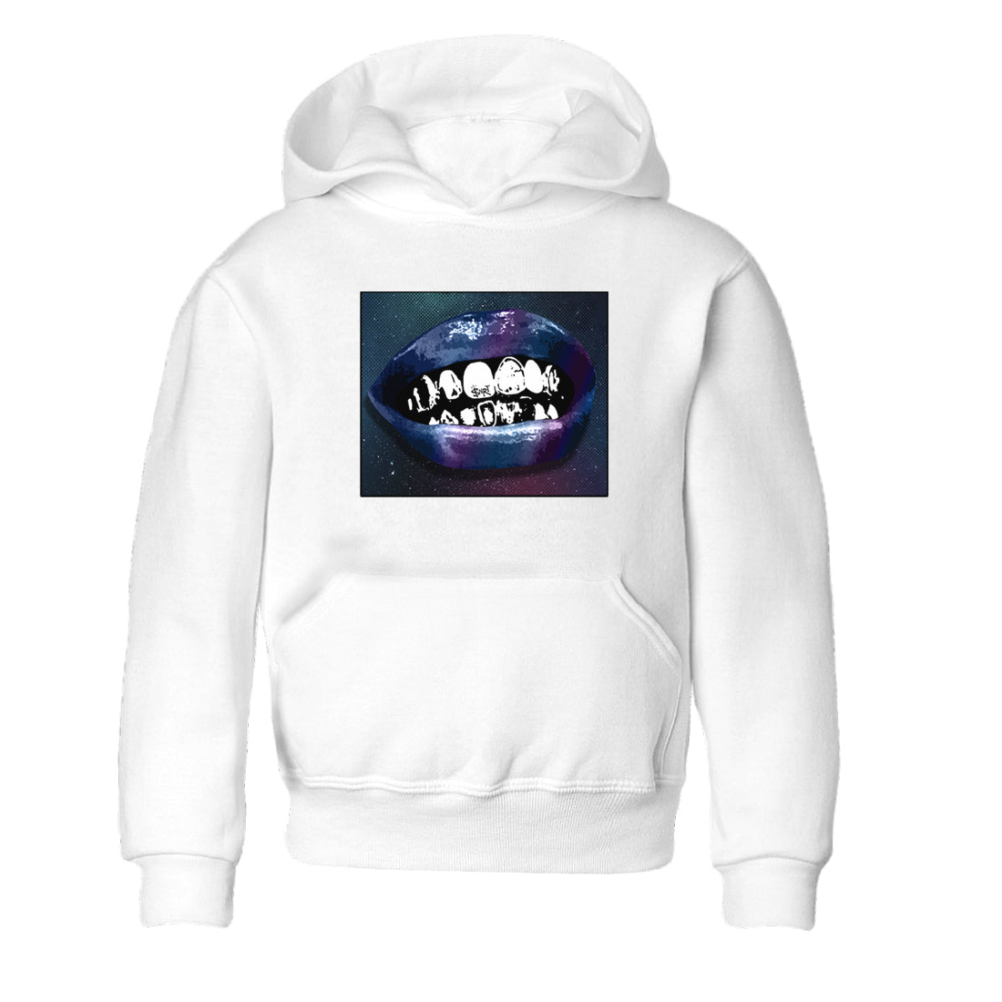 Grillz Lips snkmatch Tees Kids - Air Foamposite One Galaxy