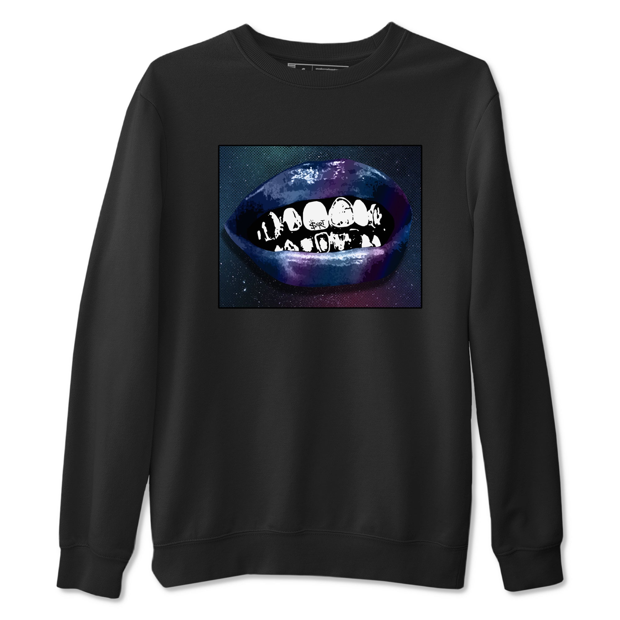 Grillz Lips snkmatch Tees - Air Foamposite One Galaxy
