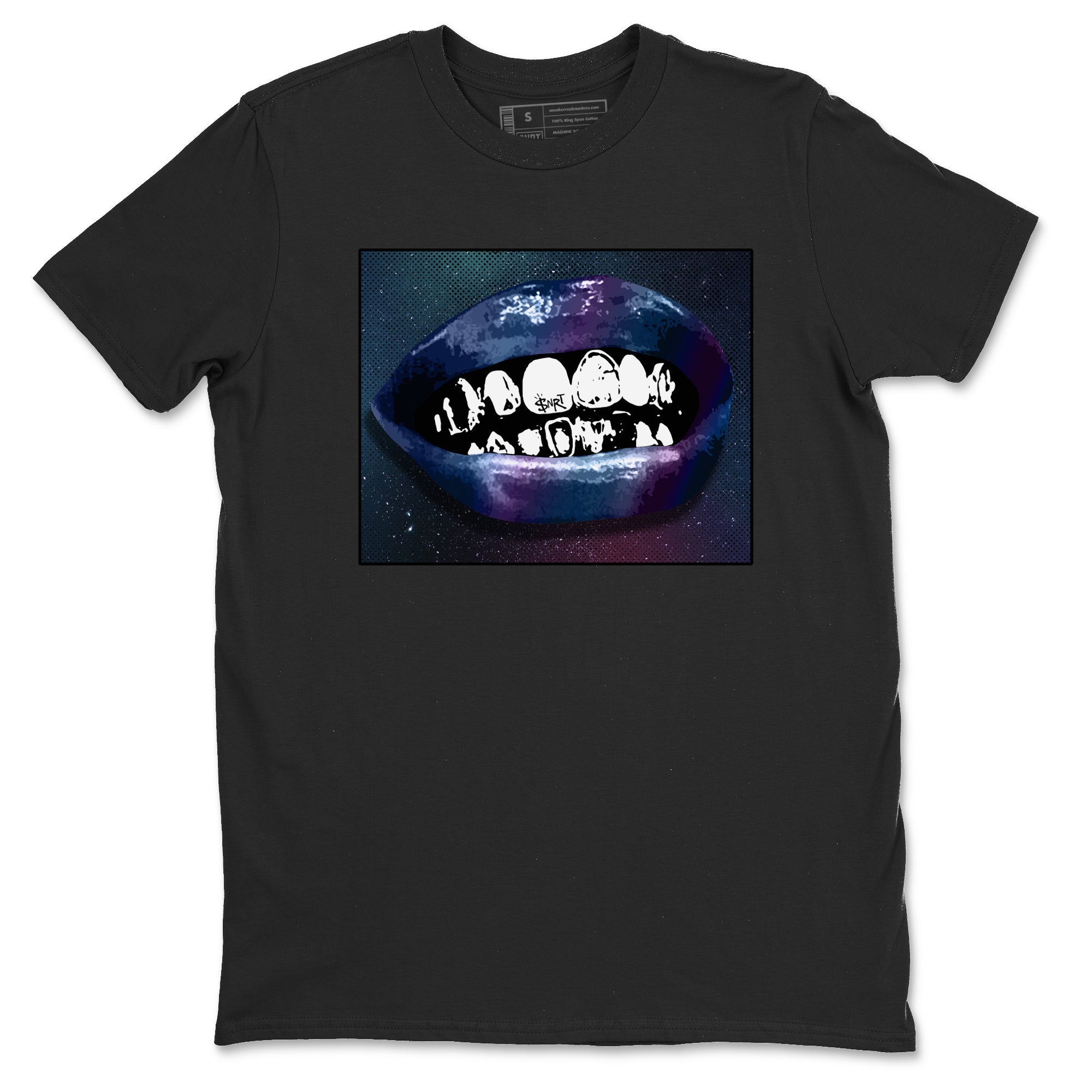 Grillz Lips snkmatch Tees - Air Foamposite One Galaxy