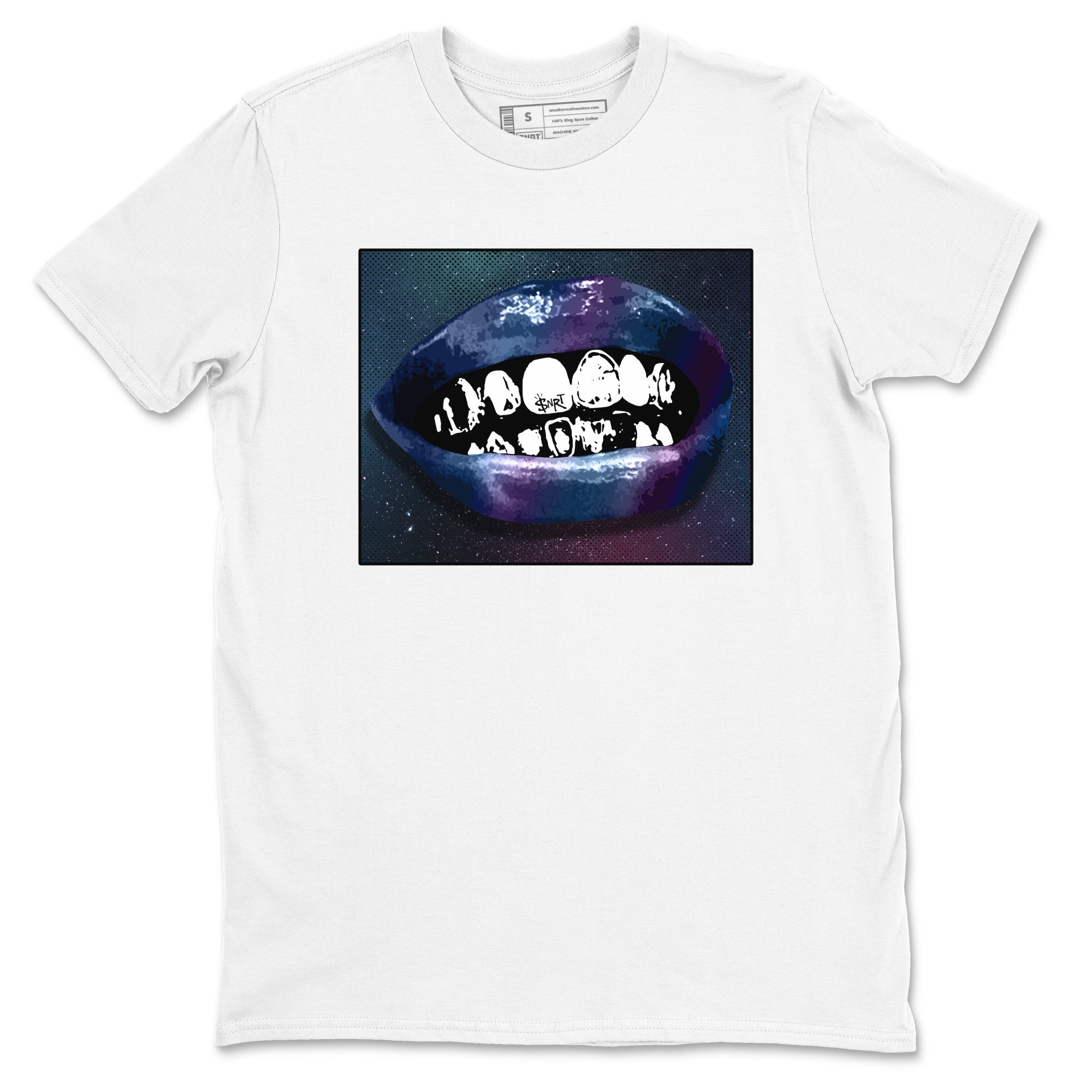 Grillz Lips snkmatch Tees - Air Foamposite One Galaxy
