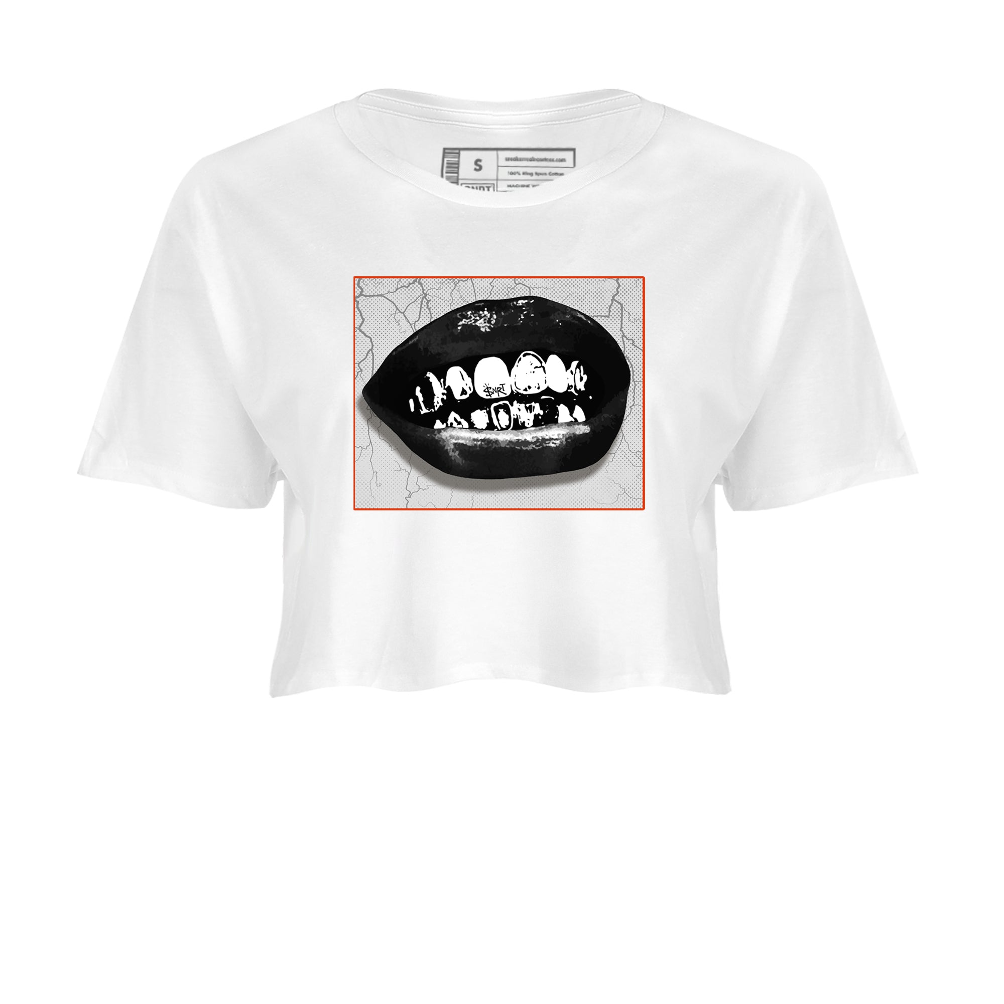 Grillz Lips snkmatch Women's Top - Air Foamposite One Jin