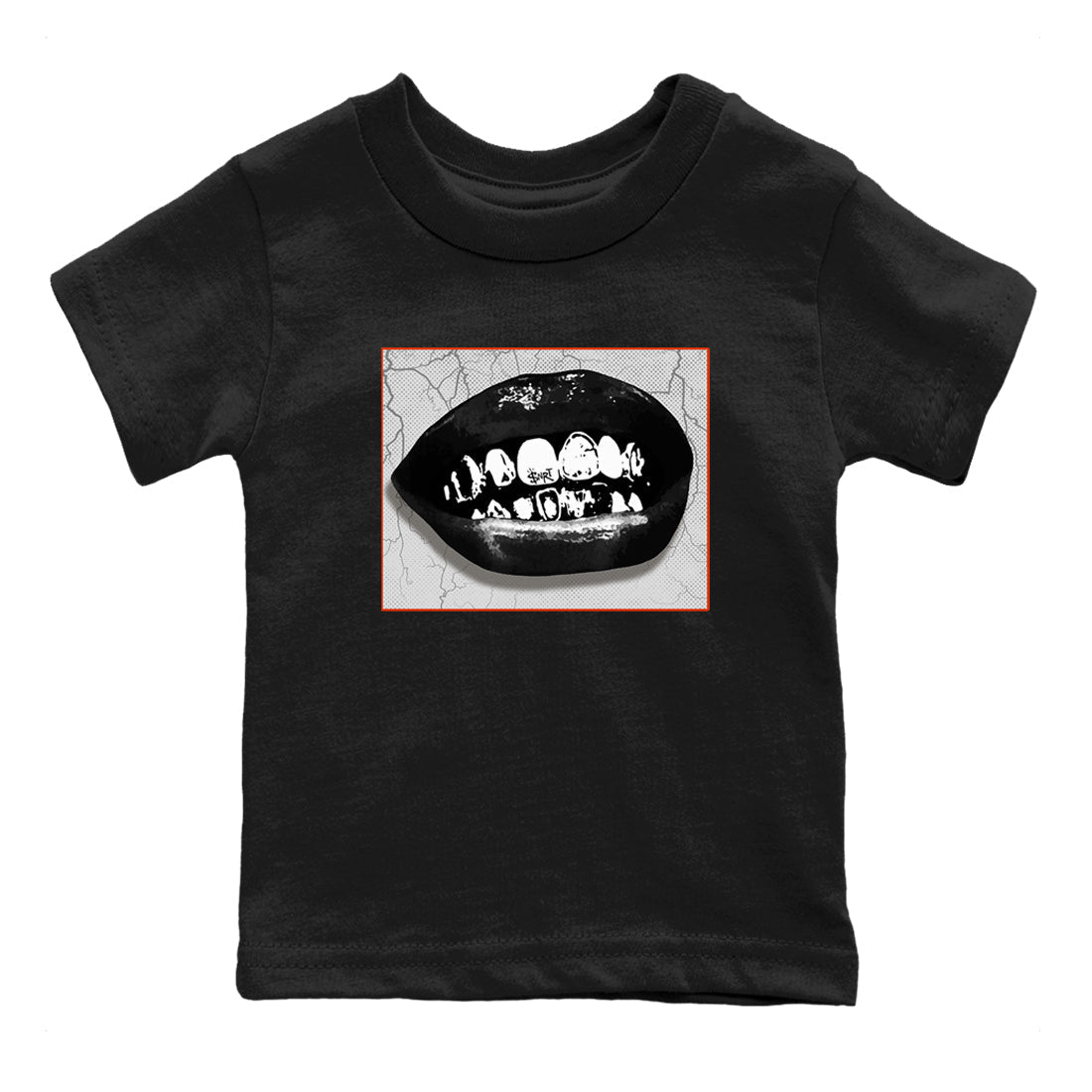 Grillz Lips snkmatch Tees Kids - Air Foamposite One Jin