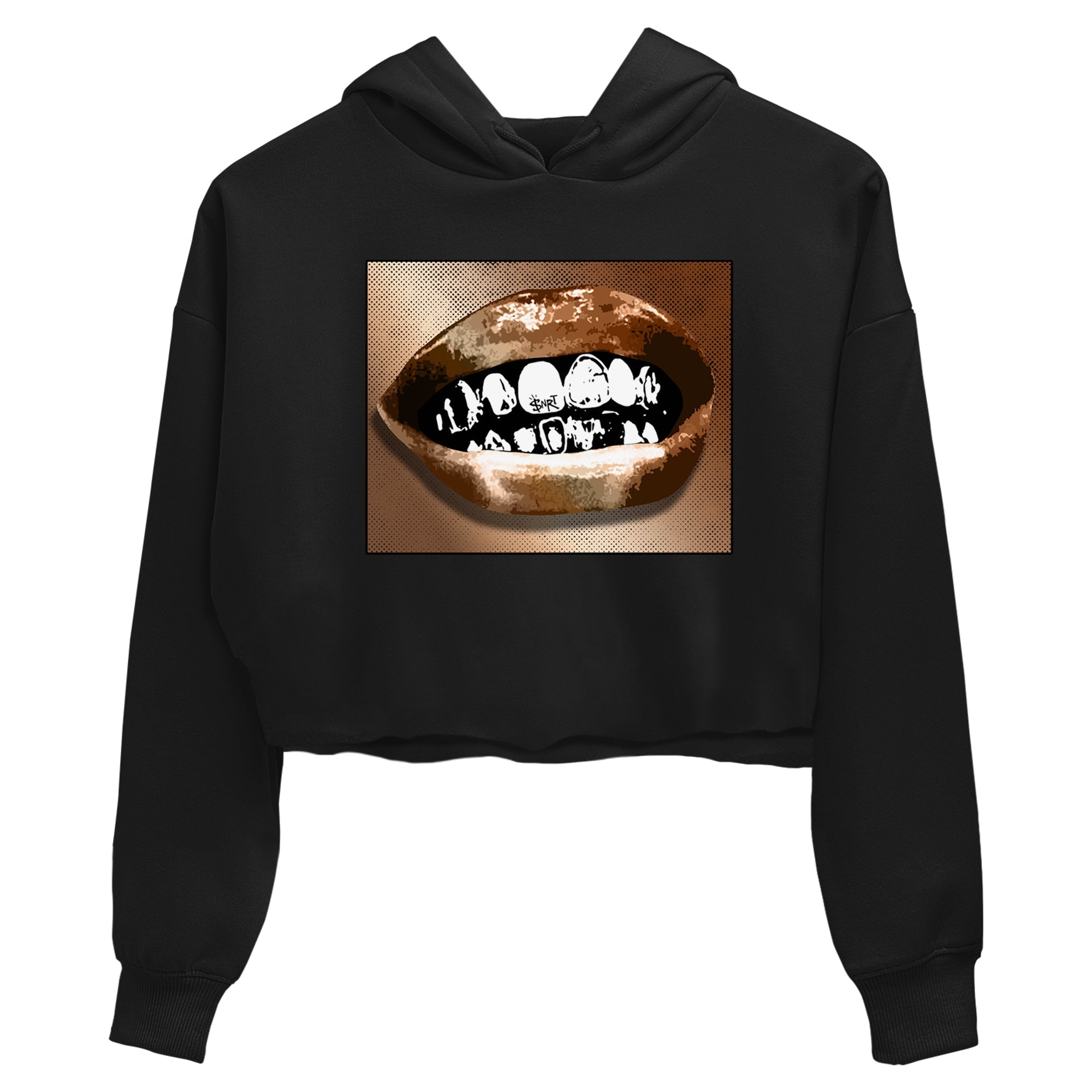 Grillz Lips snkmatch Women's Top - Air Foamposite One Metallic Copper