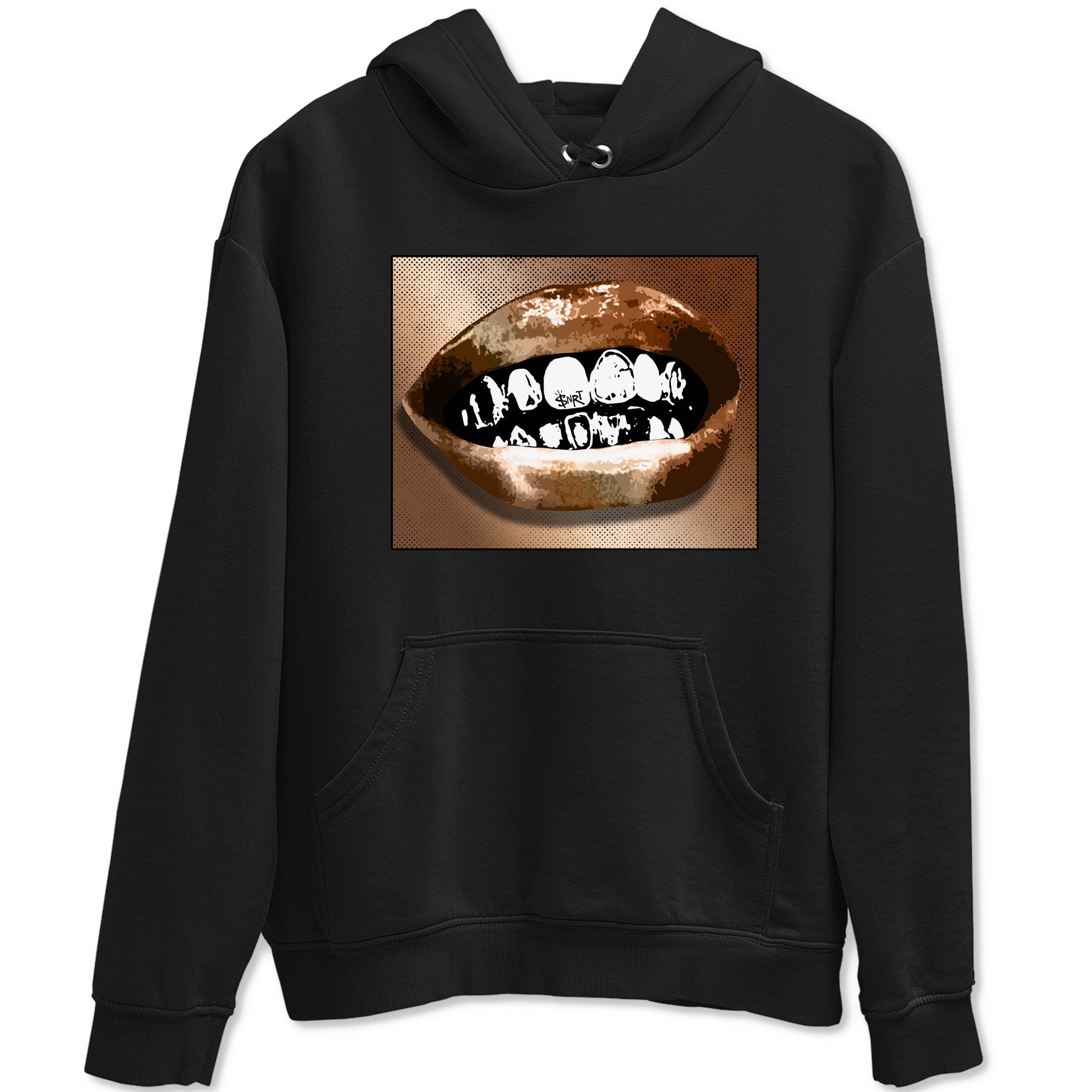 Grillz Lips snkmatch Tees - Air Foamposite One Metallic Copper
