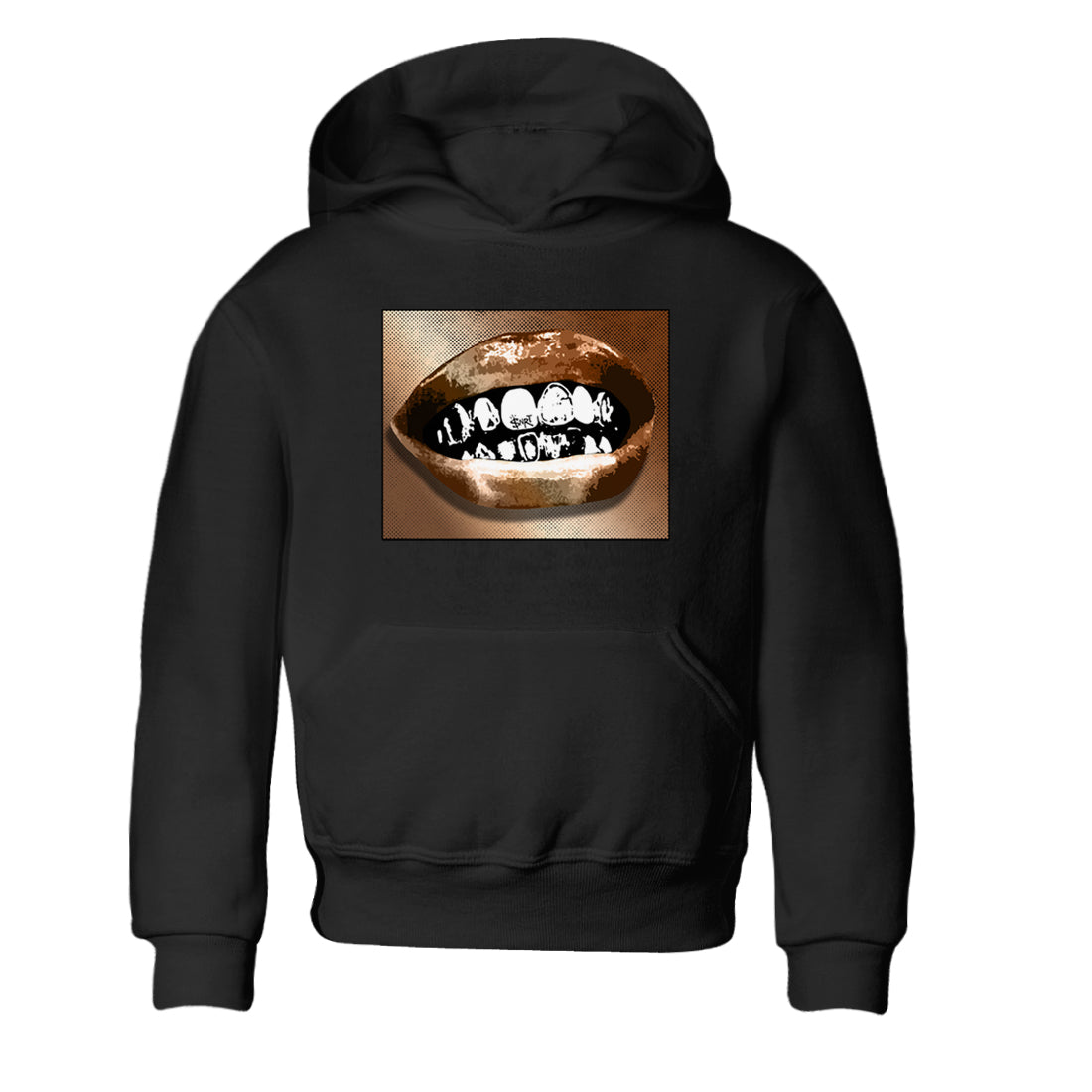 Grillz Lips snkmatch Tees Kids - Air Foamposite One Metallic Copper