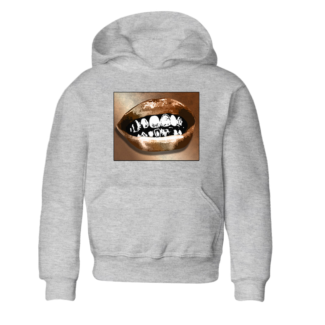 Grillz Lips snkmatch Tees Kids - Air Foamposite One Metallic Copper