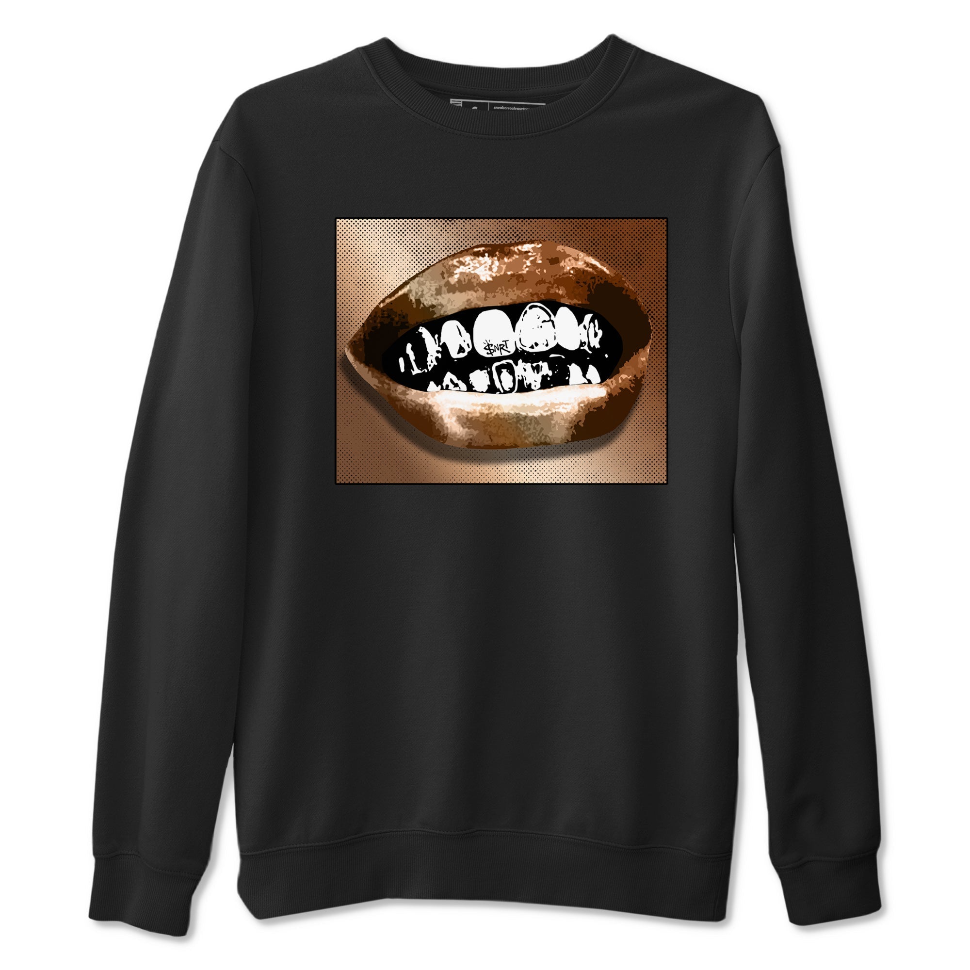 Grillz Lips snkmatch Tees - Air Foamposite One Metallic Copper