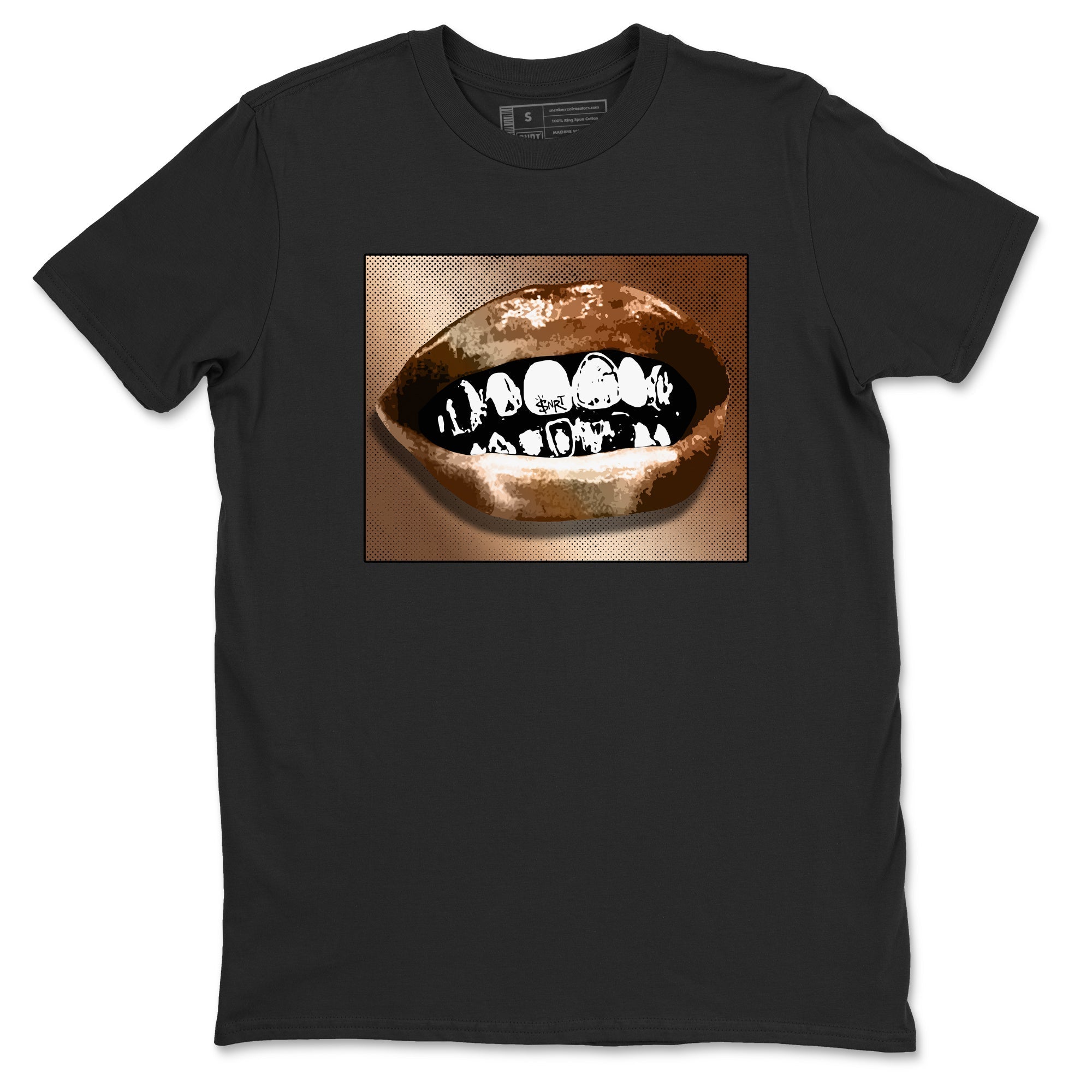 Grillz Lips snkmatch Tees - Air Foamposite One Metallic Copper