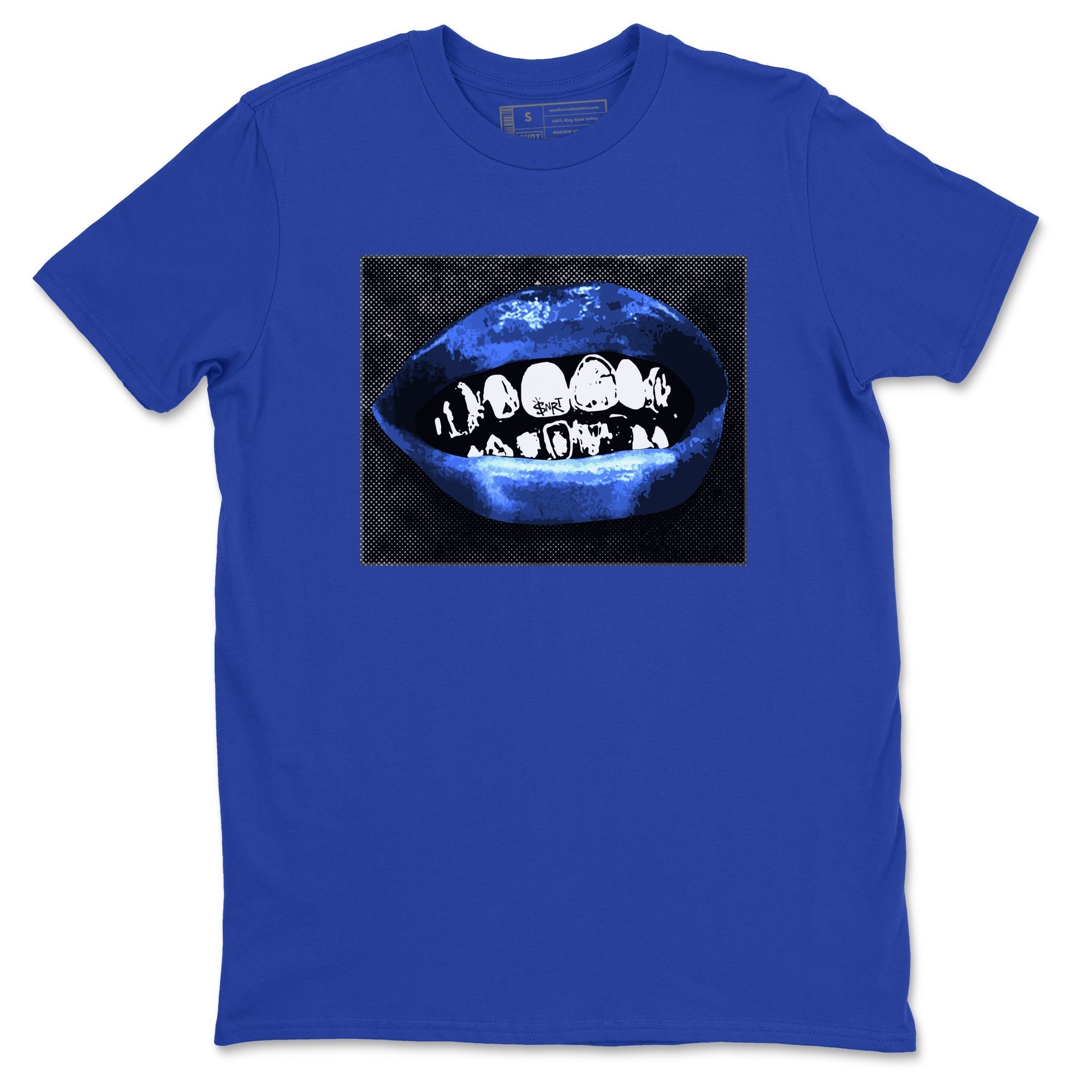 Grillz Lips snkmatch Tees - Air Foamposite One Royal