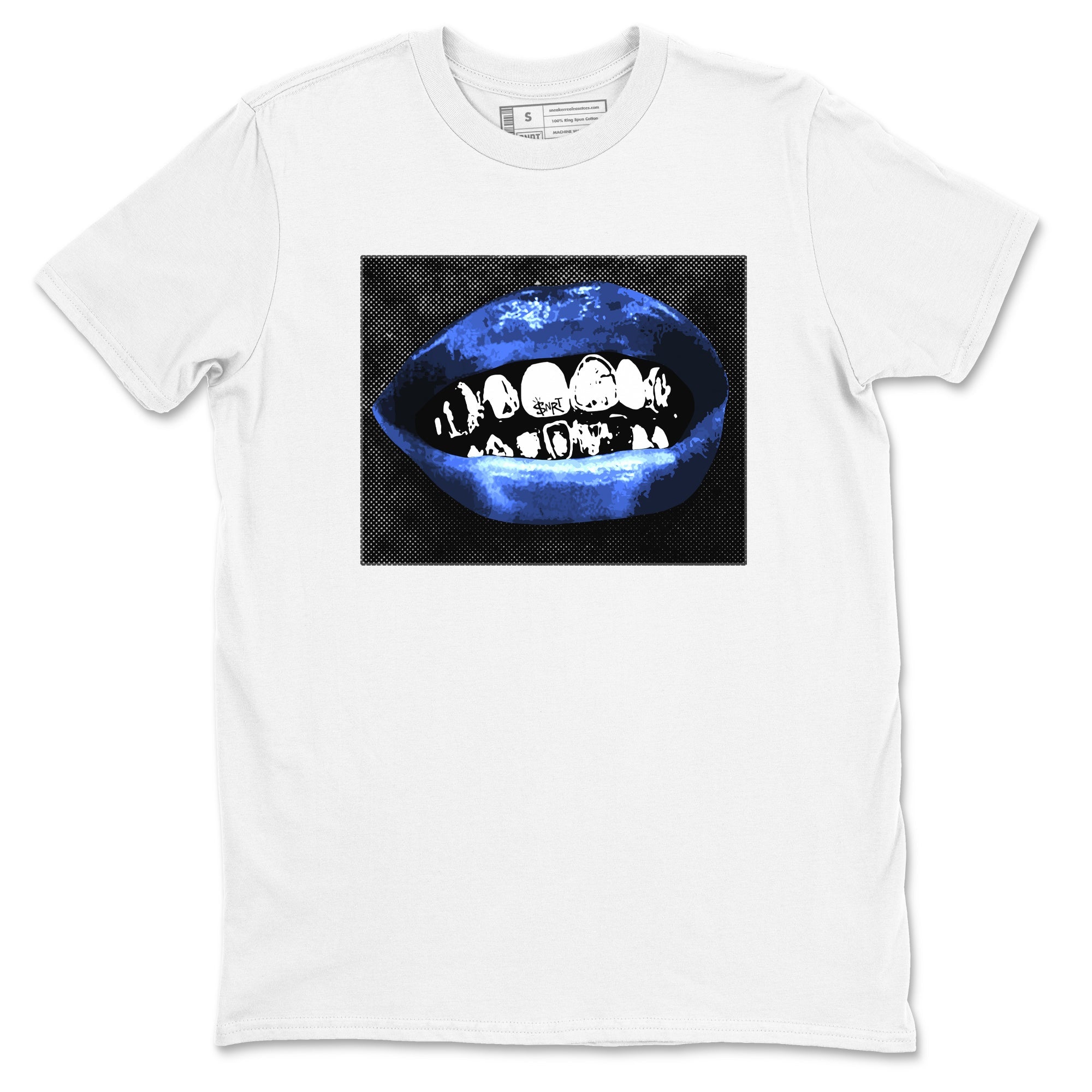 Grillz Lips snkmatch Tees - Air Foamposite One Royal